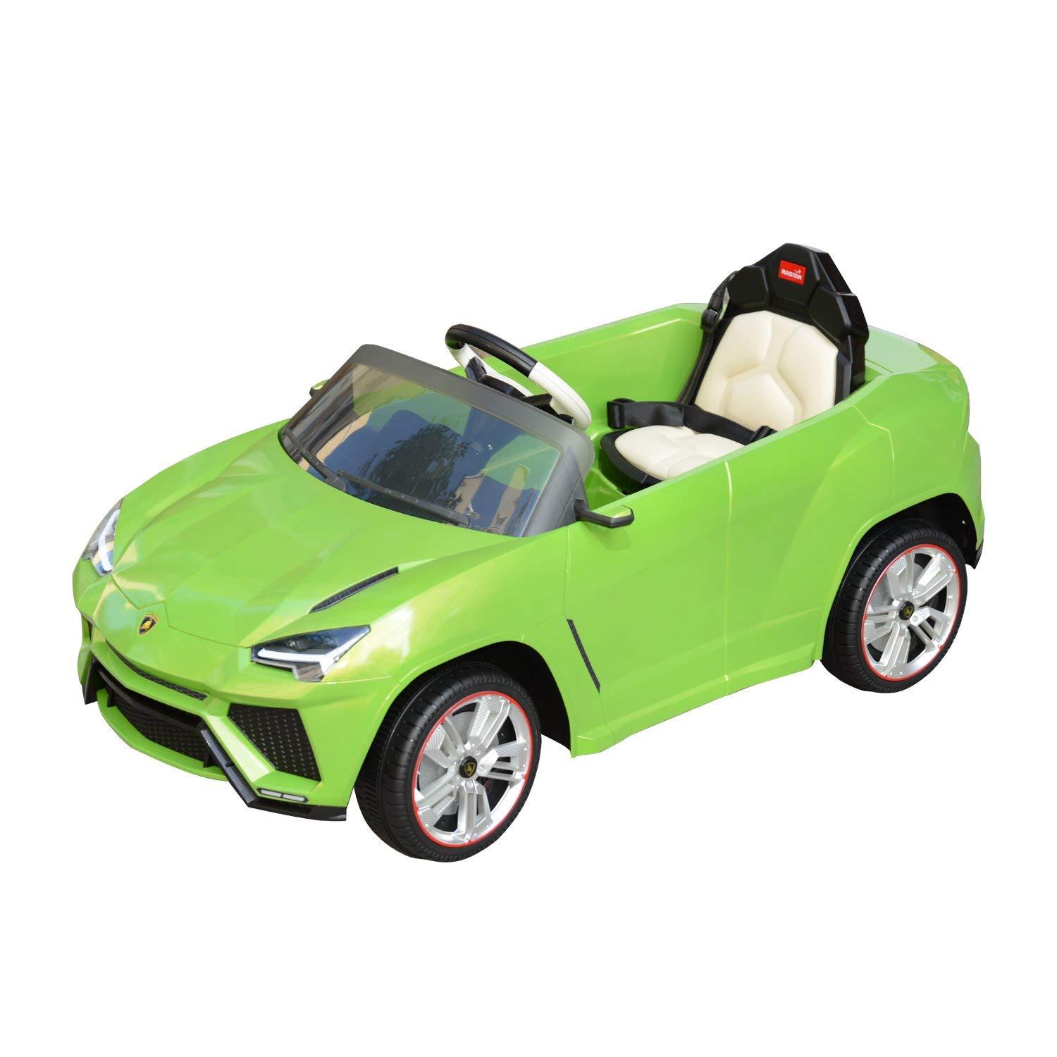 Green toy car photo