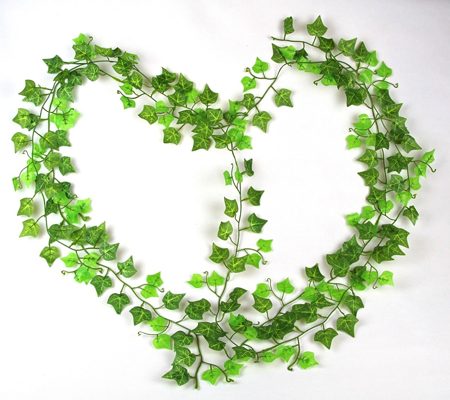 7.87ft Artificial Boston ivy Green Vine Leaf Garland Plants Fake ...