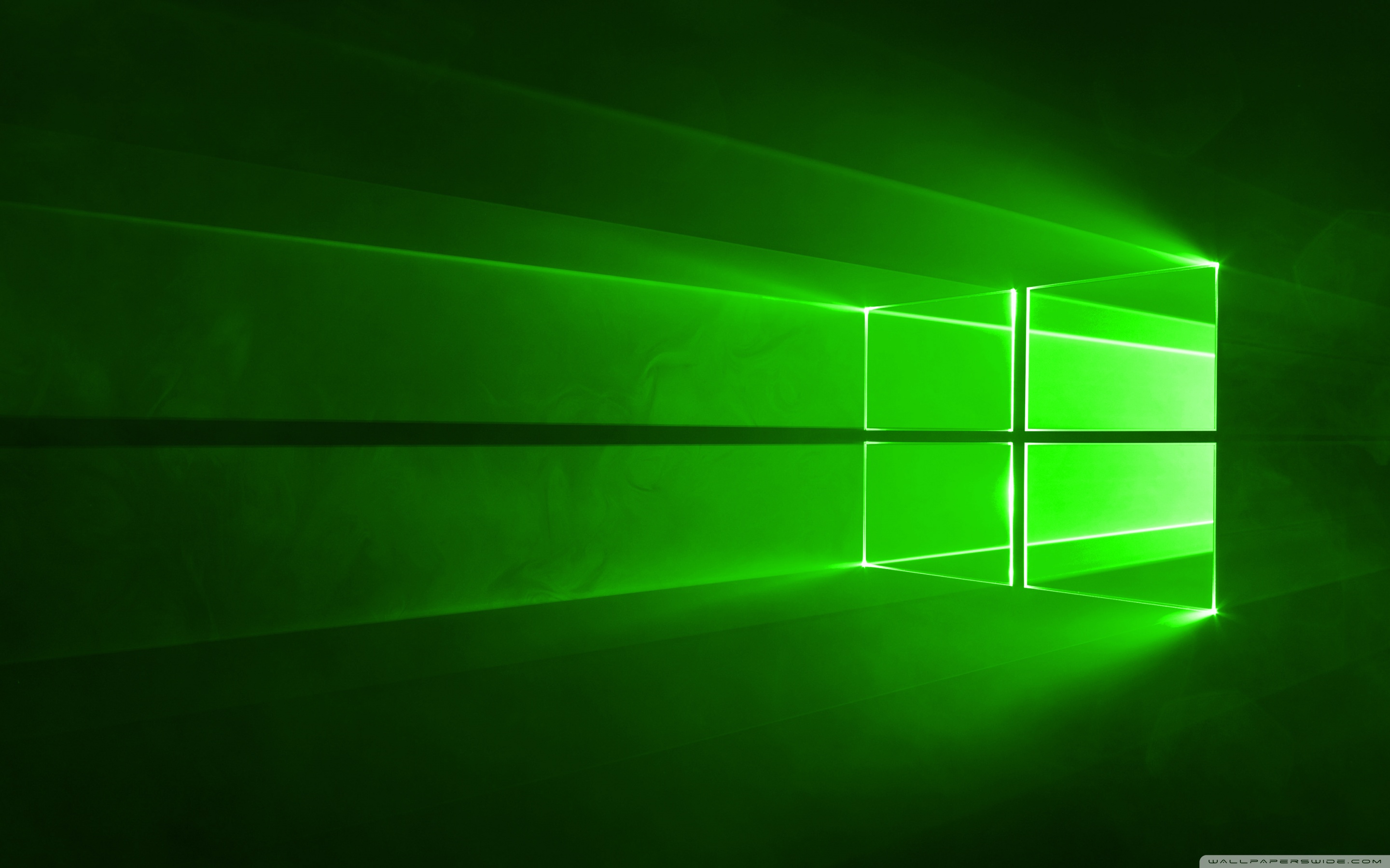 Windows 10 Green ❤ 4K HD Desktop Wallpaper for • Wide & Ultra ...