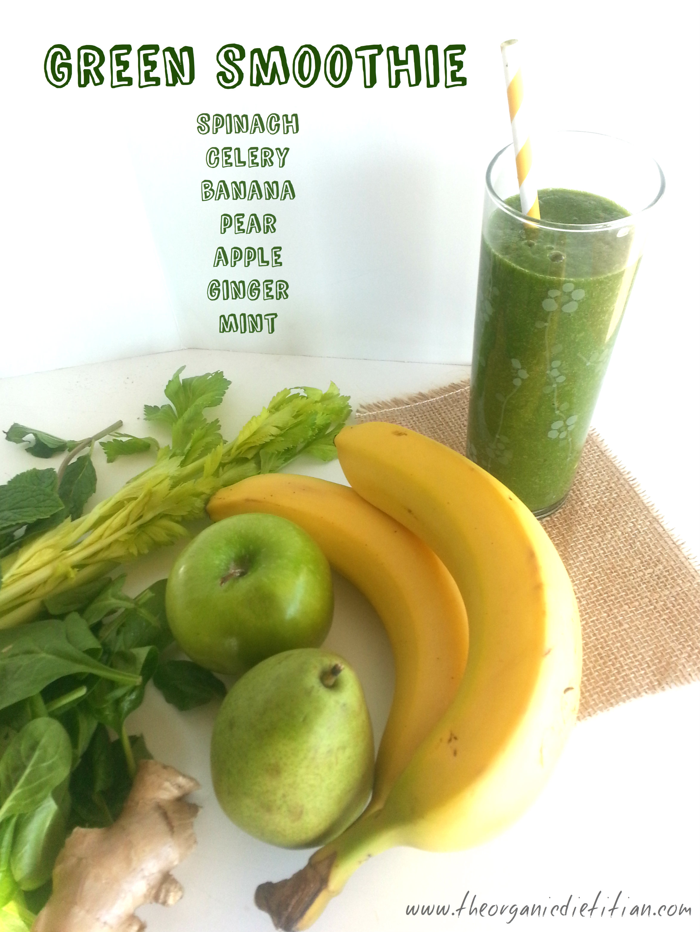 Get More Greens...Try a Green Smoothie or Green Juice - The Organic ...