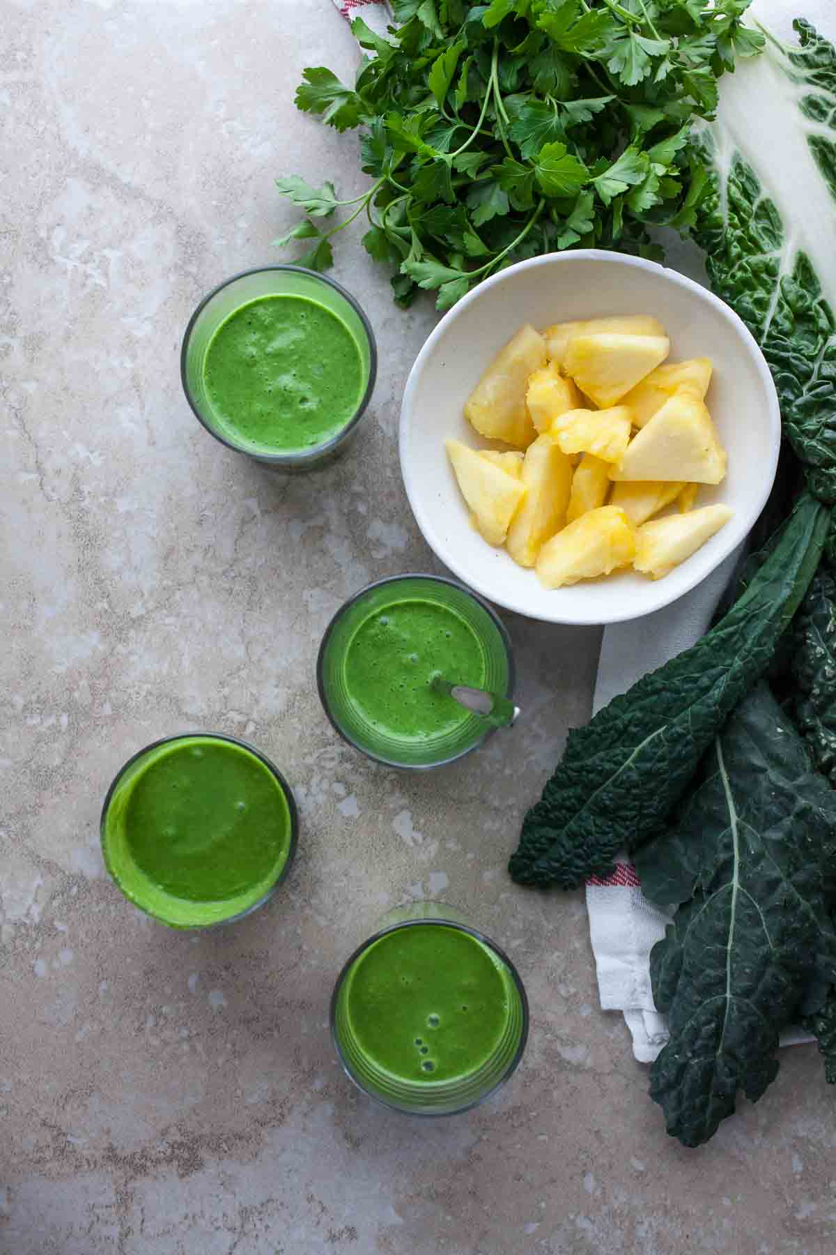 Drink Your Greens Smoothie | Gourmande in the Kitchen