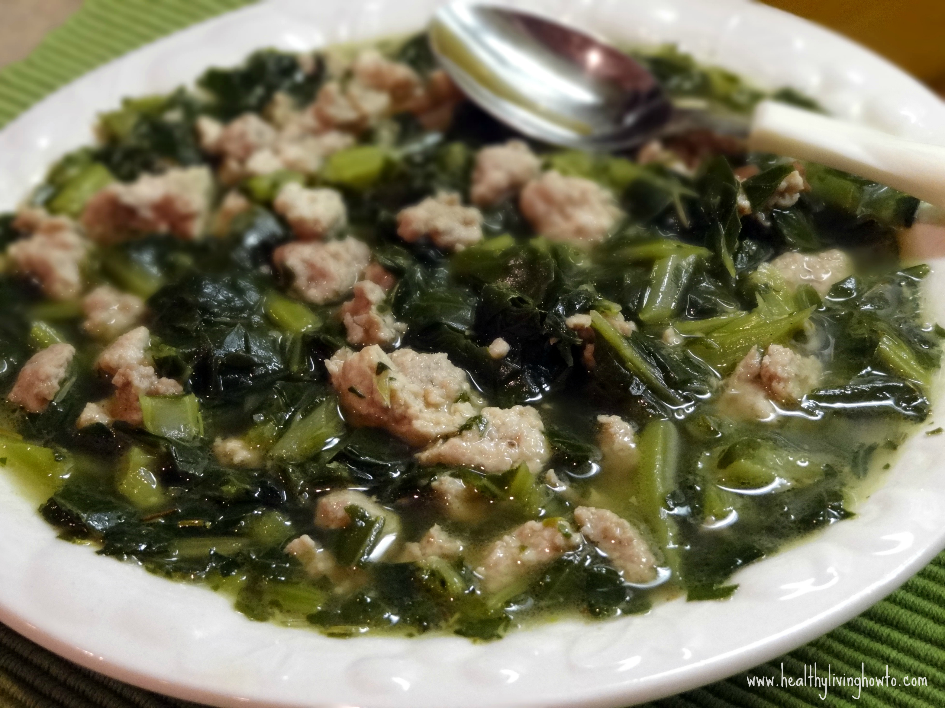 Turkey & Collard Greens Soup - Healthy Living How To