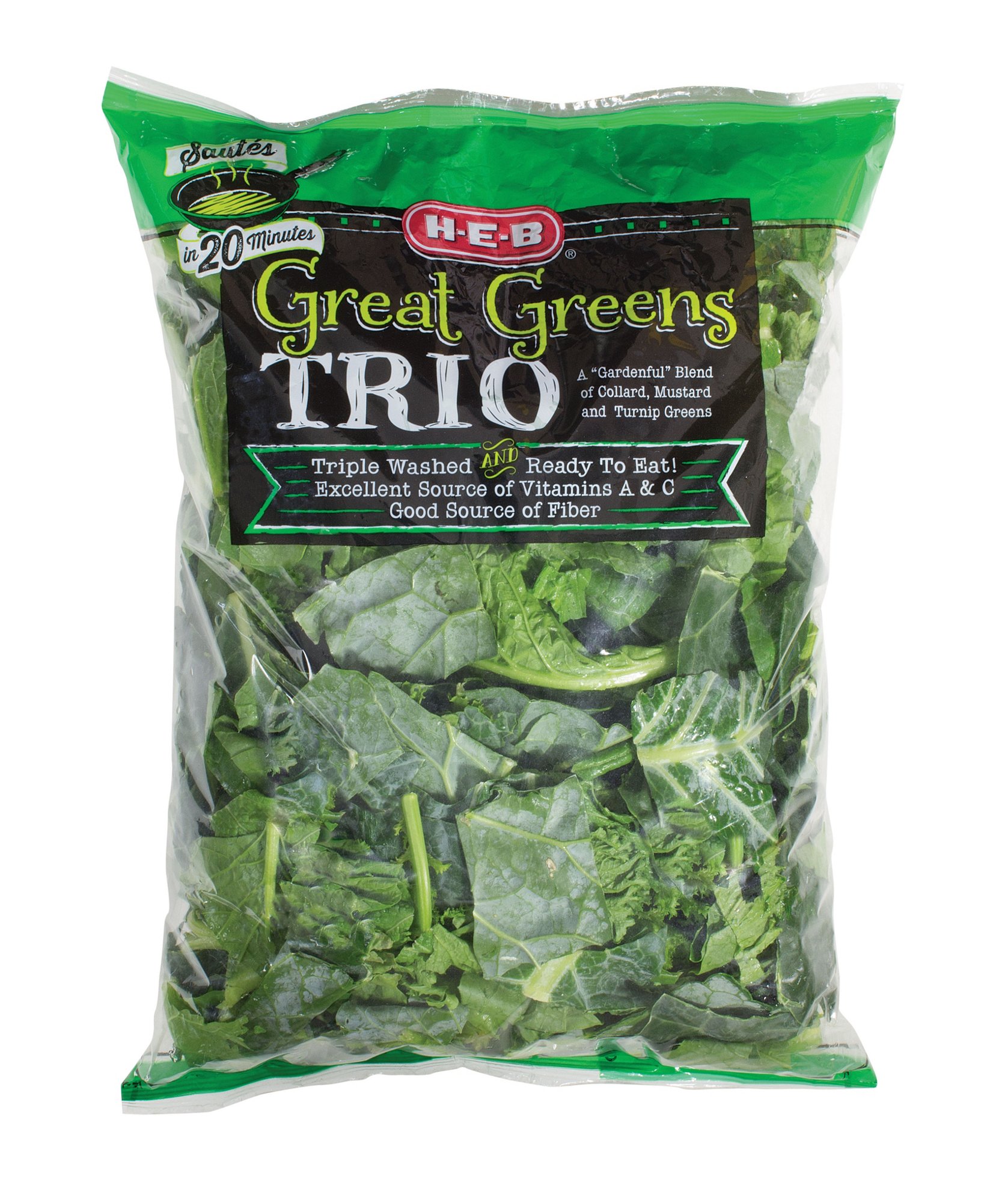 H‑E‑B Great Greens Trio ‑ Shop Cabbage and Greens at HEB