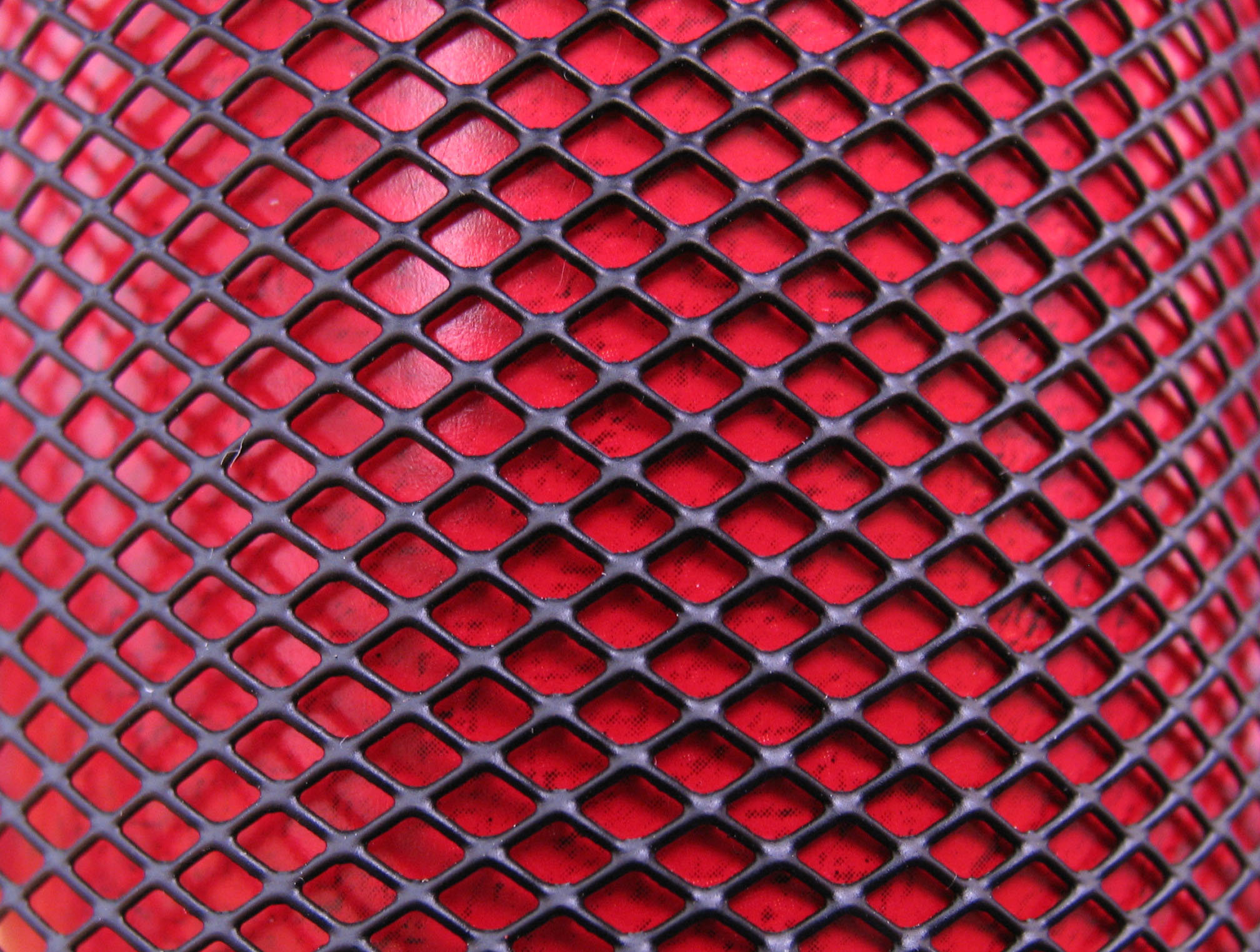 Grid texture, Black, Grid, Holes, Red, HQ Photo