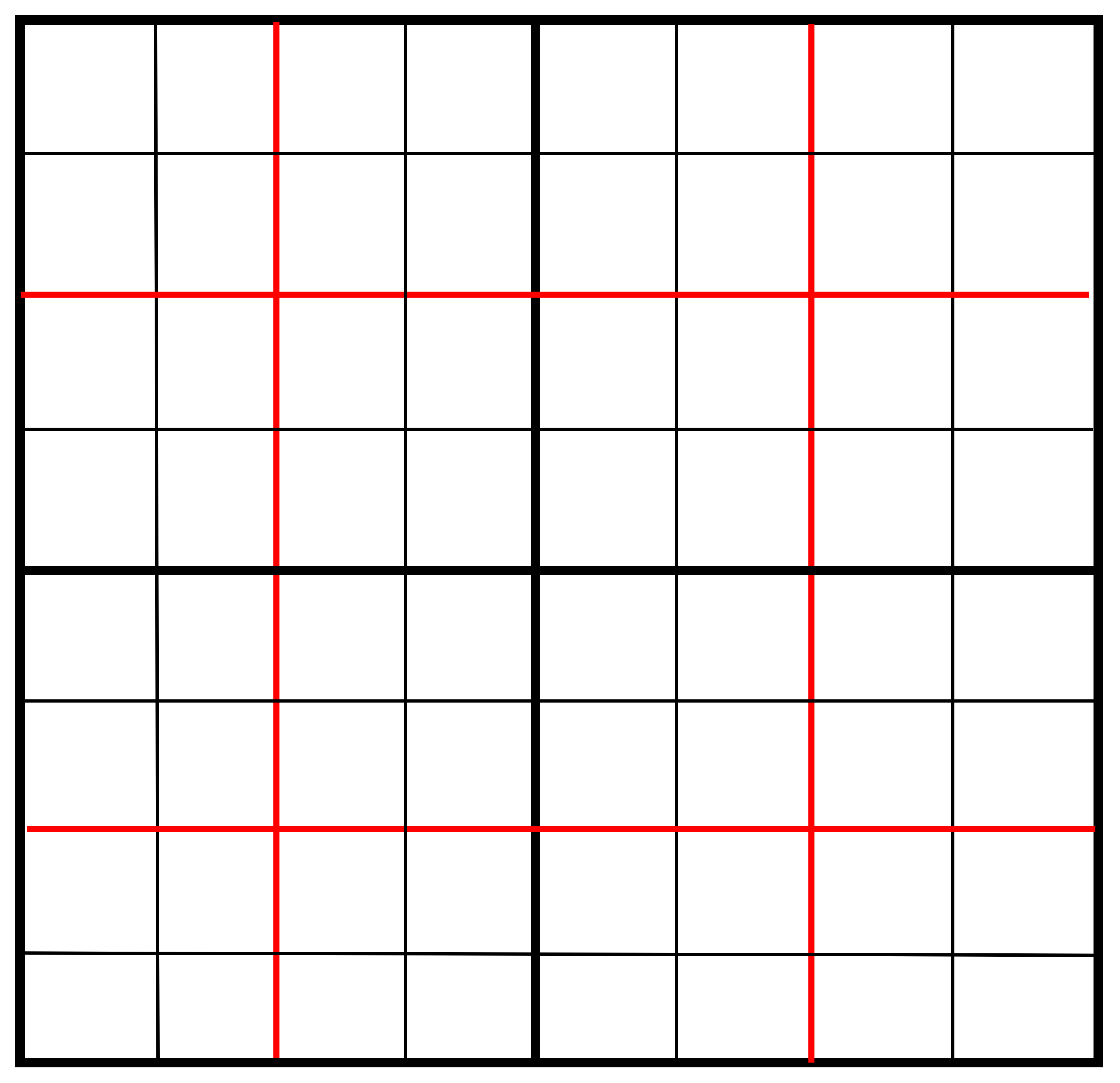 muther type grid