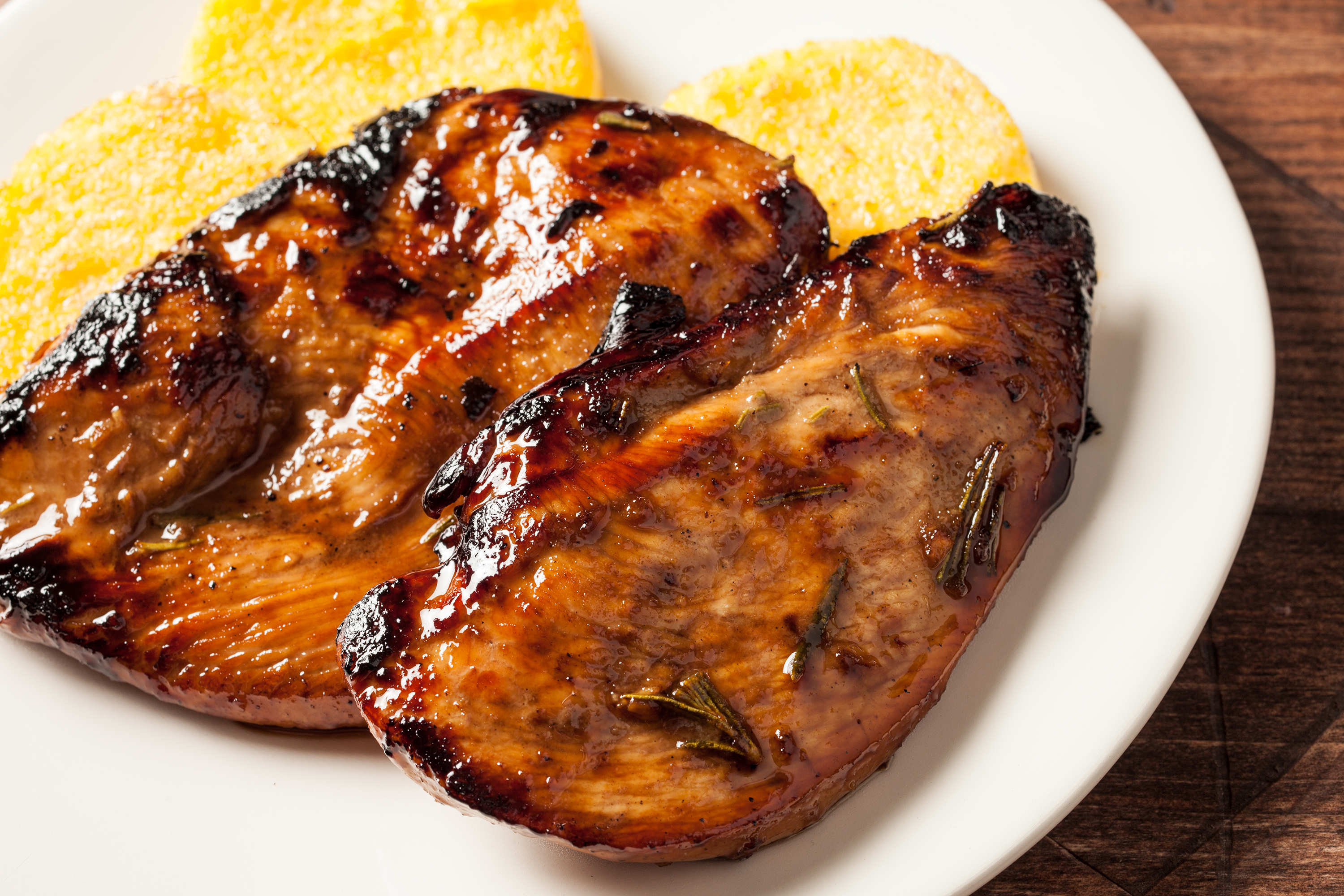 Grilled Chicken Breasts with Balsamic Rosemary Marinade Recipe ...