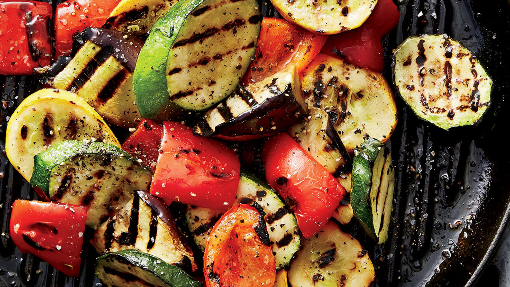 Grilled Vegetables With Creamy Turmeric Sauce Recipe - Health
