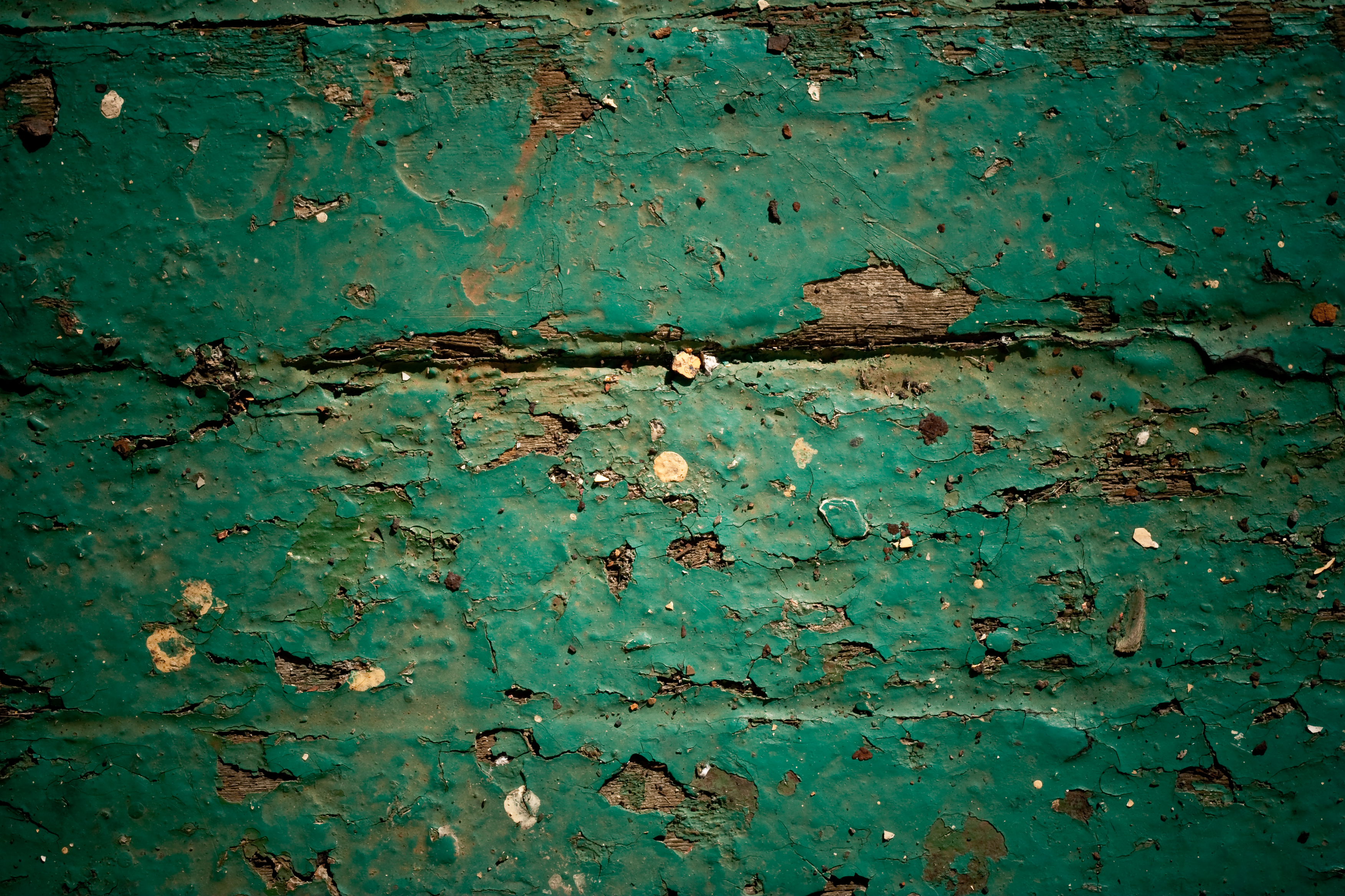 Gritty paint on wood photo