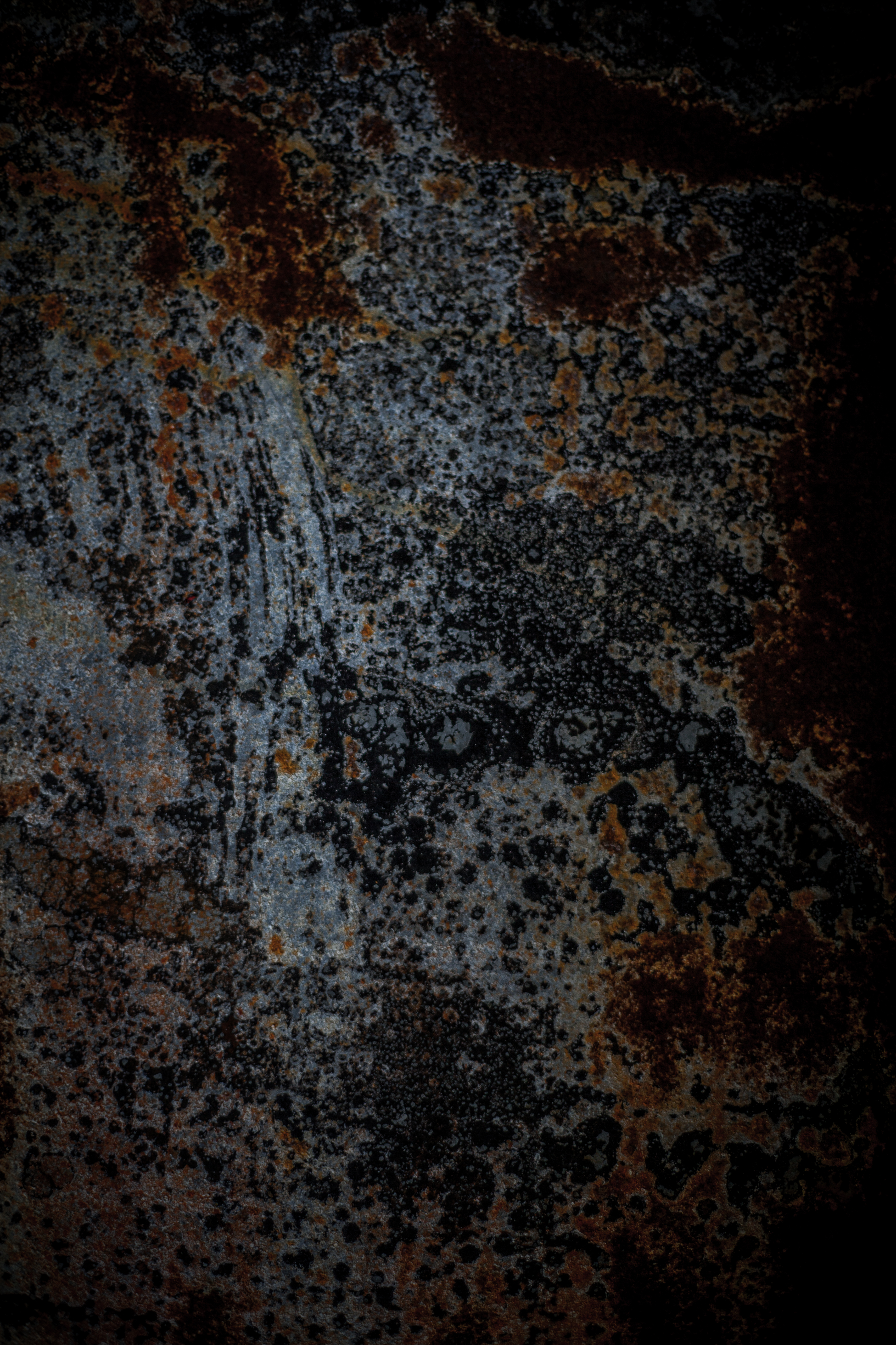 Gritty rust texture photo