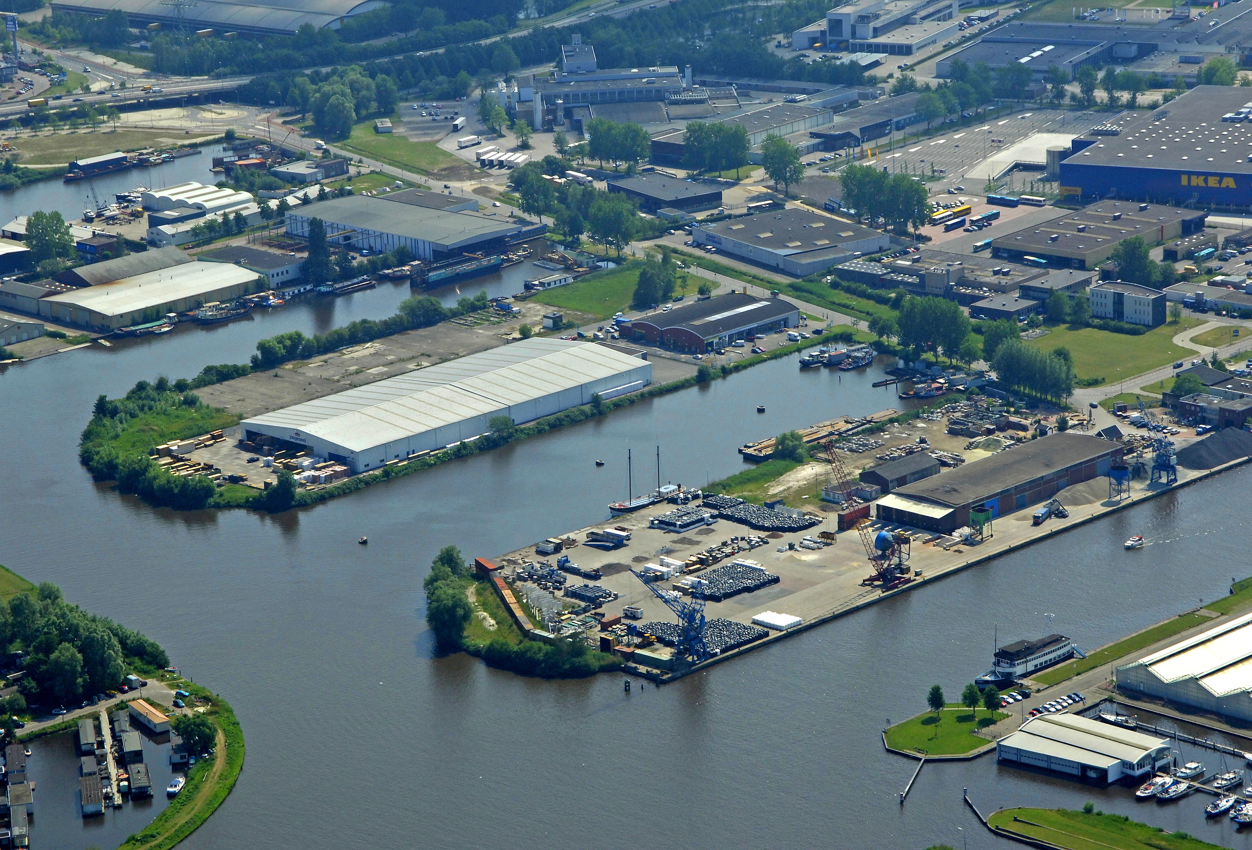 Deense Haven Harbour in Groningen, Groningen, Netherlands - Marina ...
