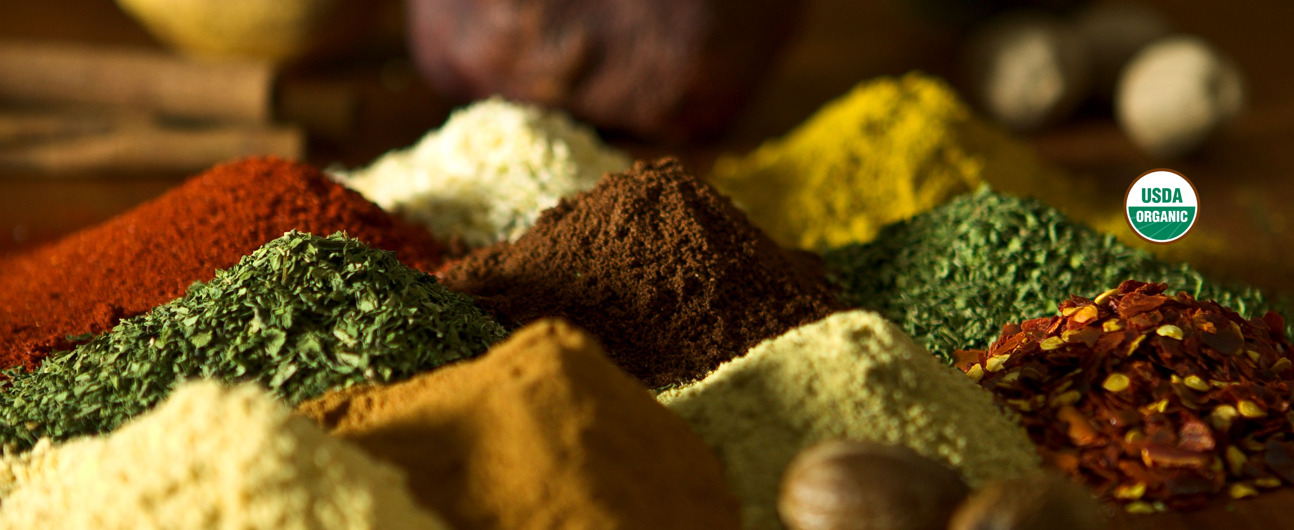 Organic Freshly Ground Spices - See, Smell, Taste the Difference