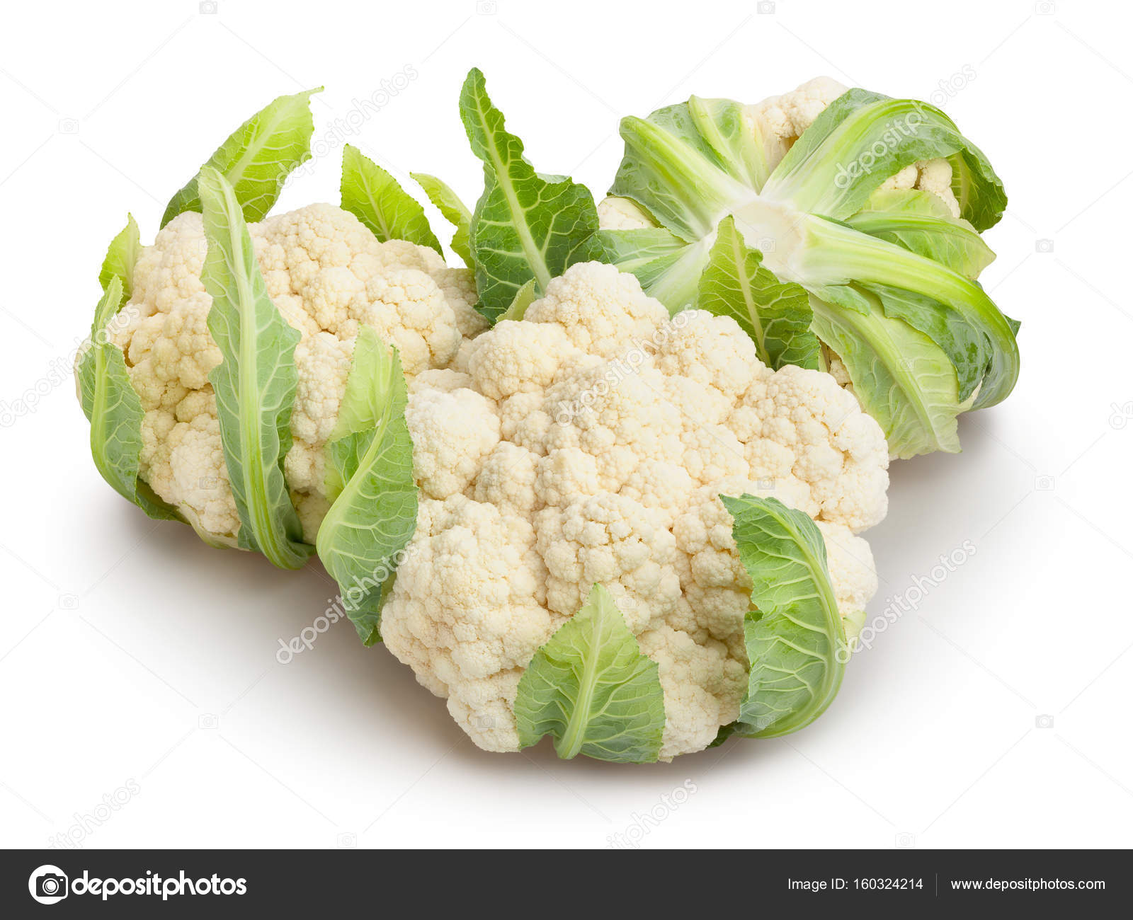 gresh raw cauliflowers — Stock Photo © bergamont #160324214