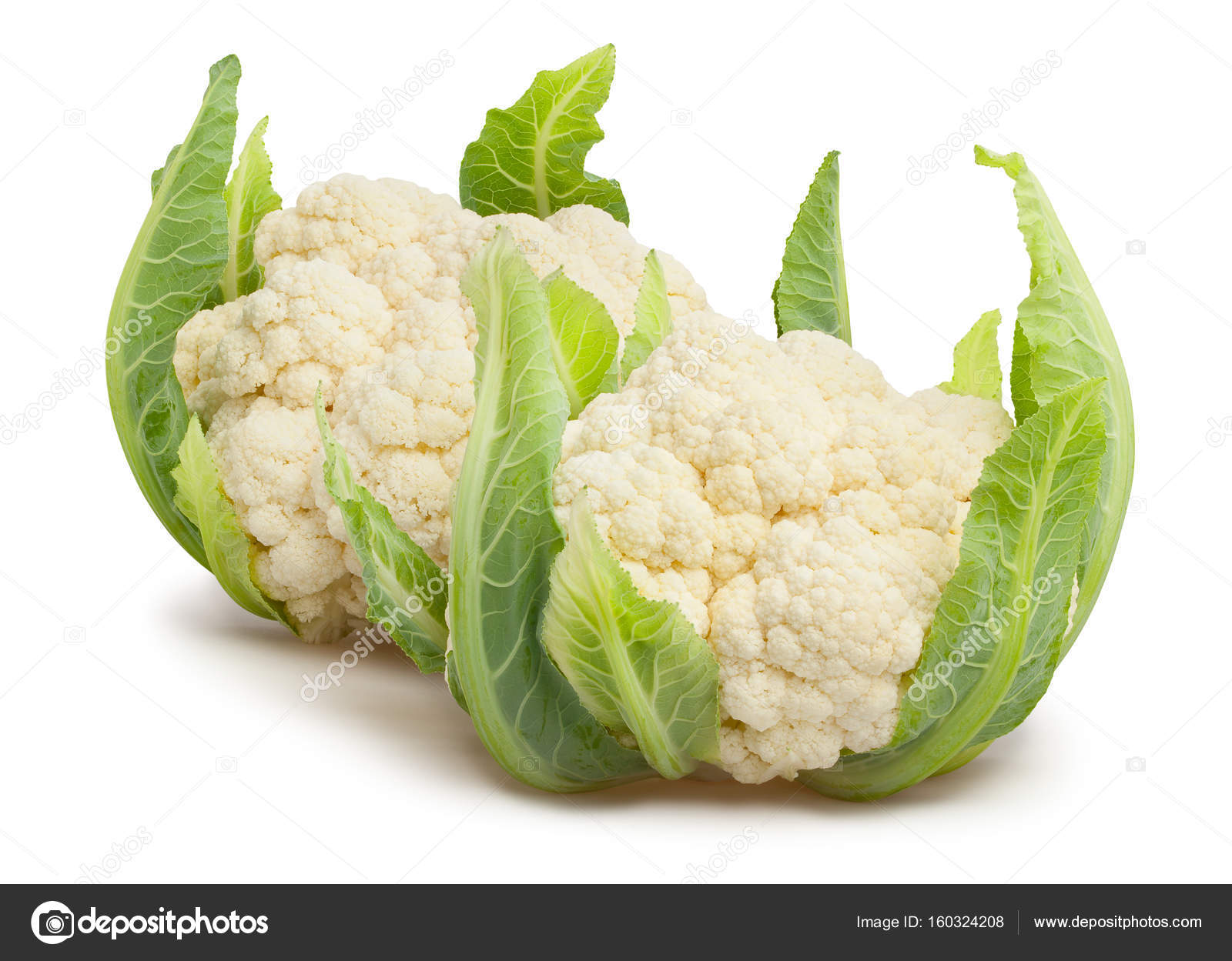 gresh raw cauliflowers — Stock Photo © bergamont #160324208
