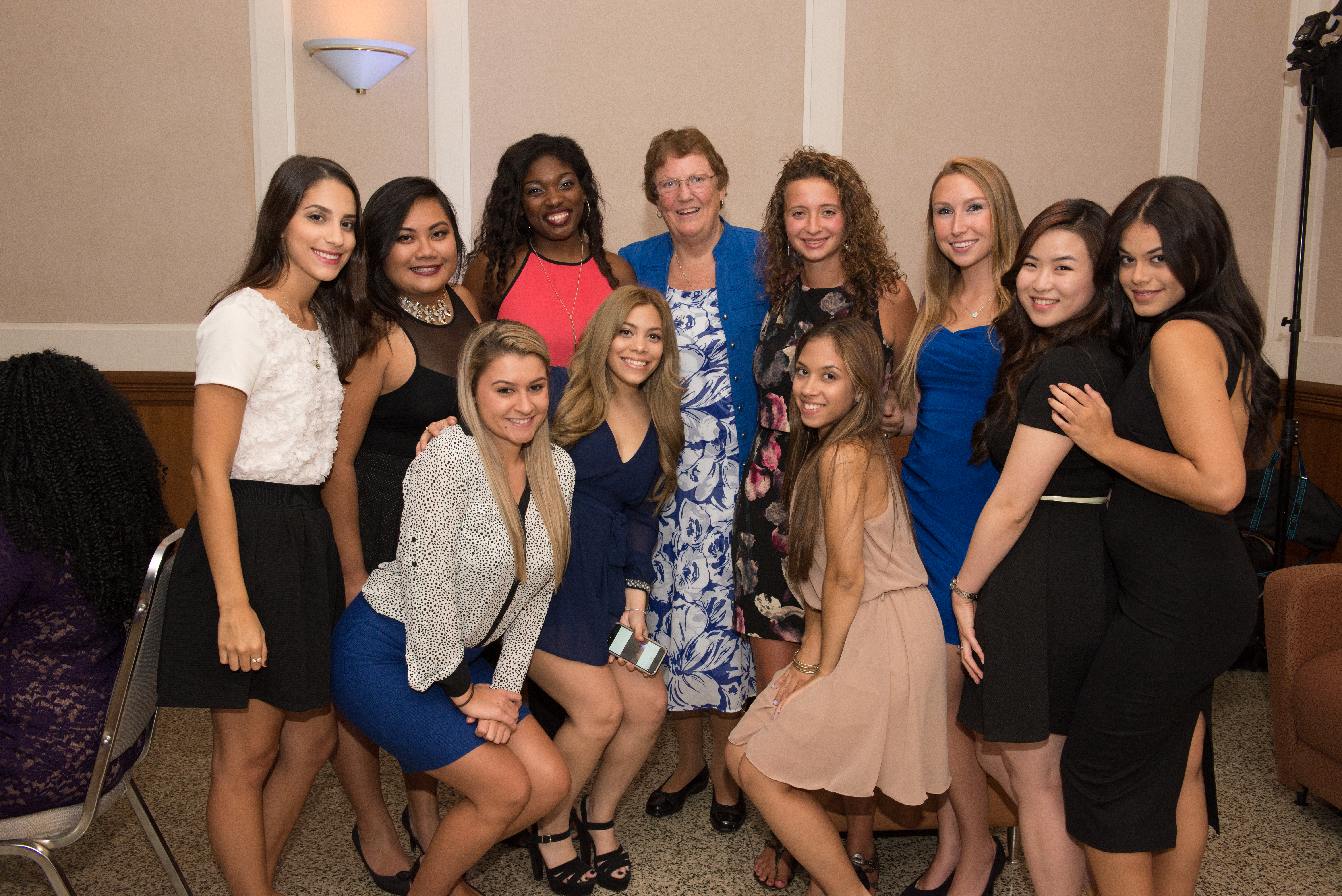 Group of Girls SEP_0548_September 17, 2015 - Dominican College. 