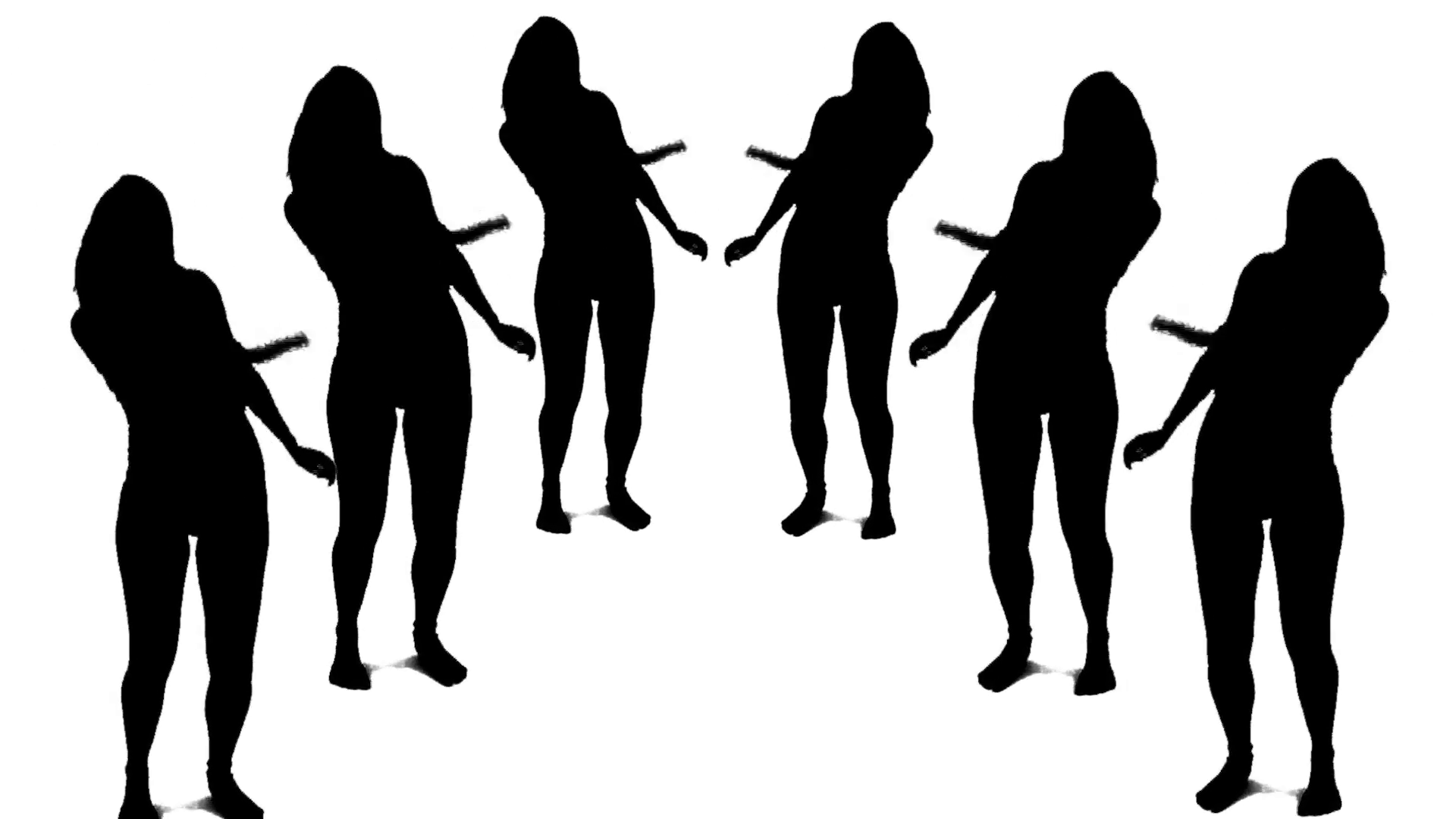 Group Of Women Silhouette at GetDrawings.com | Free for personal use ...