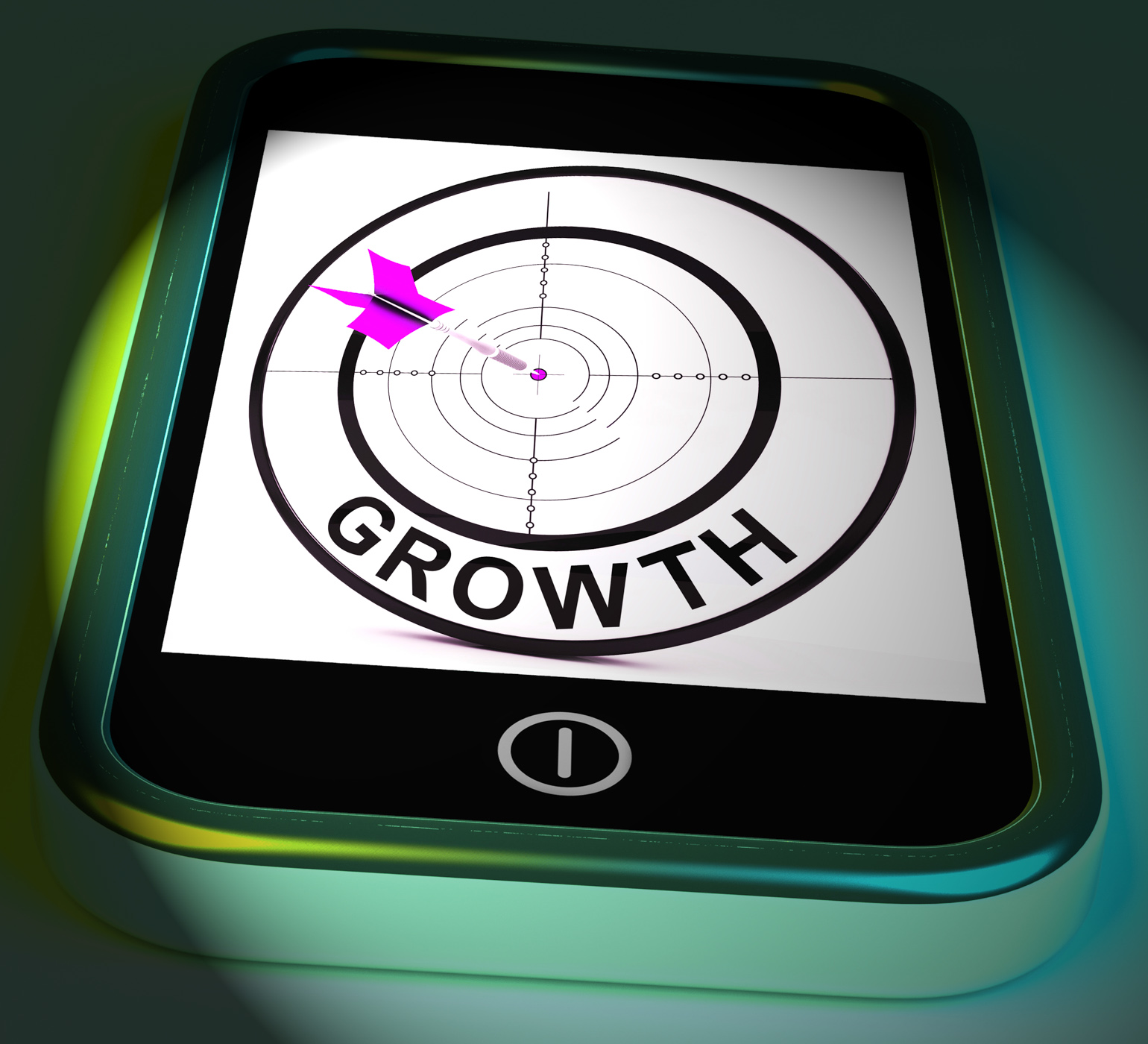 Growth smartphone displays expansion and advancement through internet photo