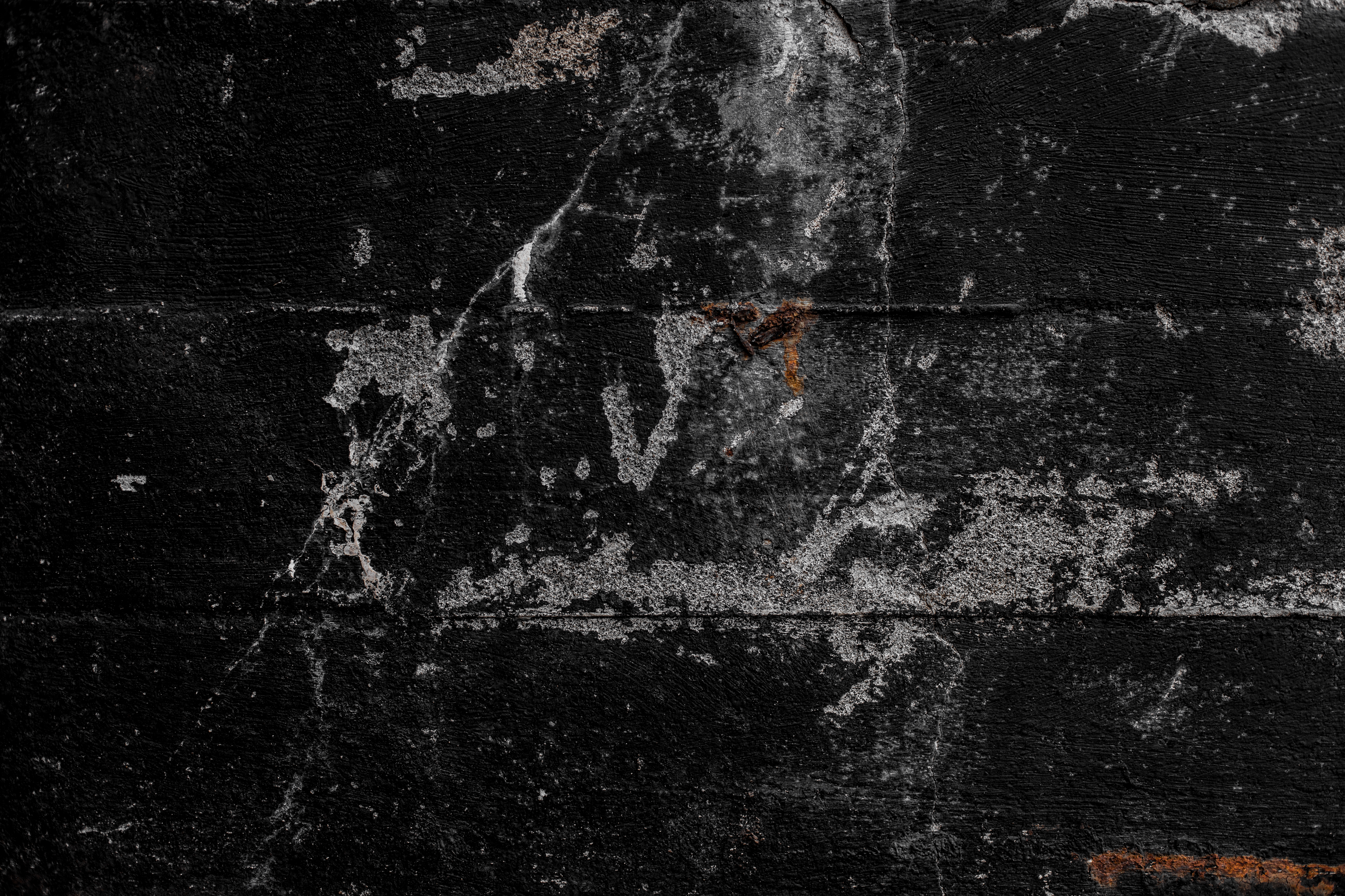 Grunge black wall background photo