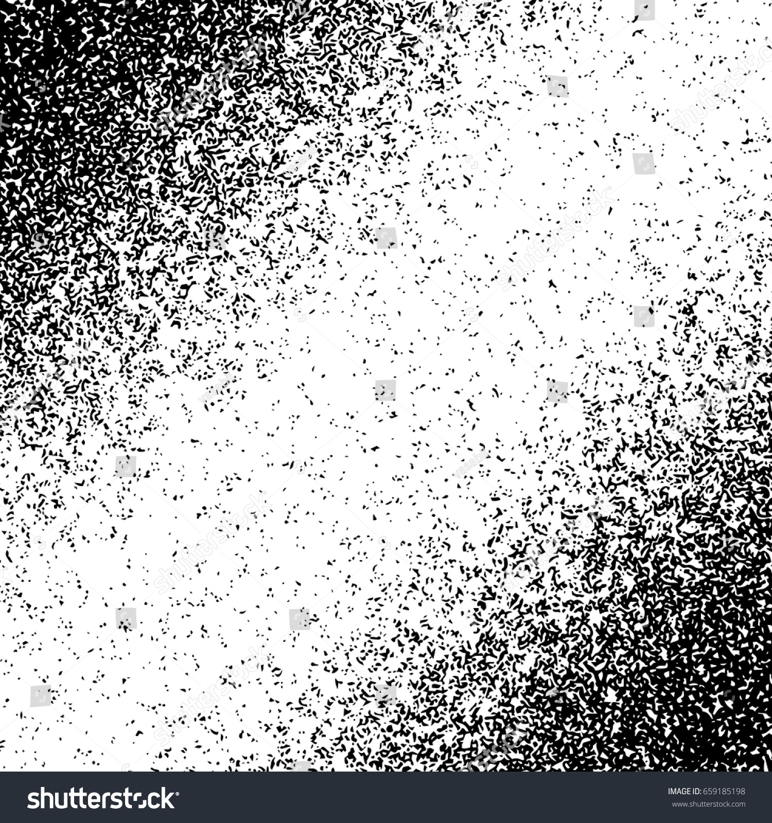 Distressed Grunge Noise Texture Design Element Stock Vector HD ...