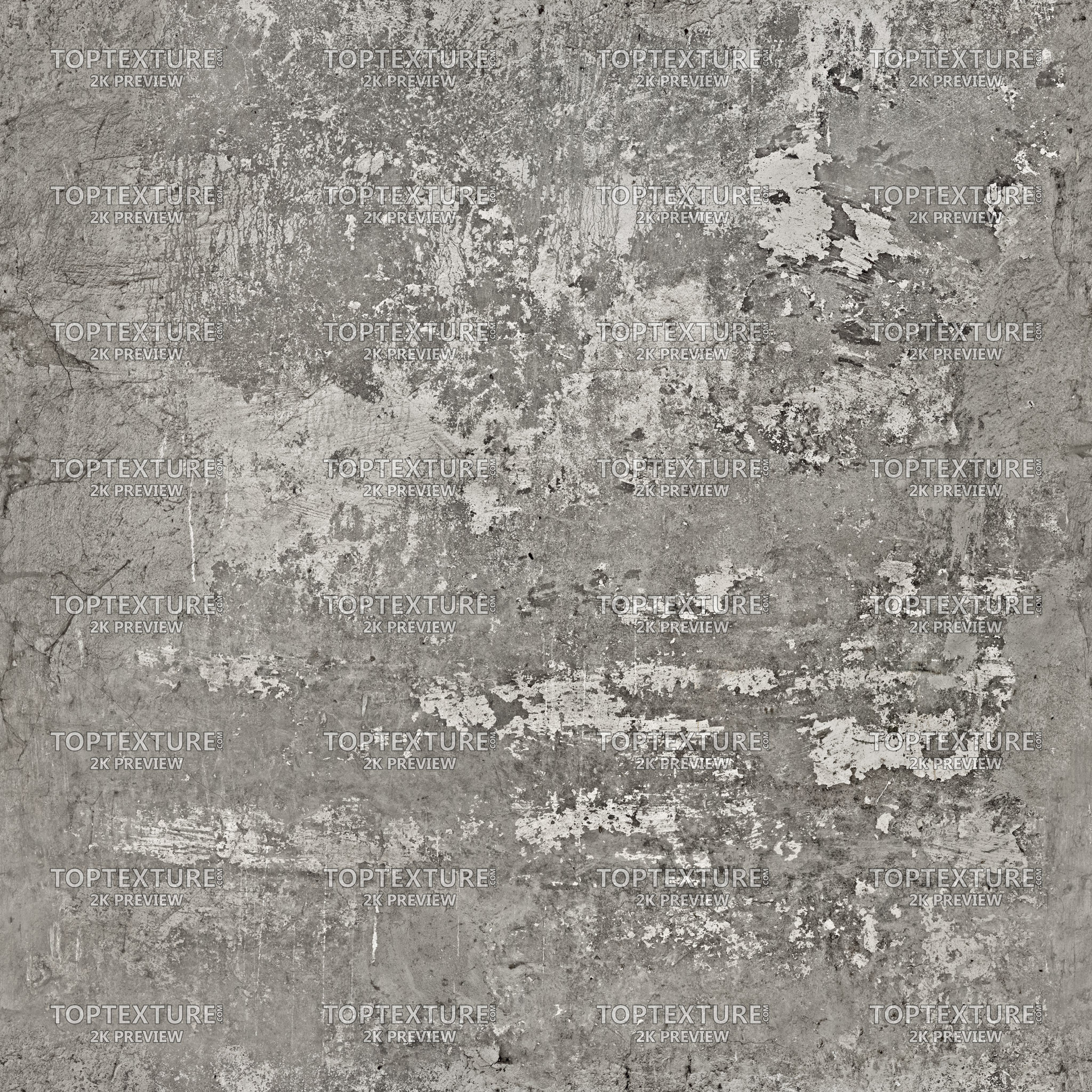 Cement Plaster with Strong Grunge - Top Texture