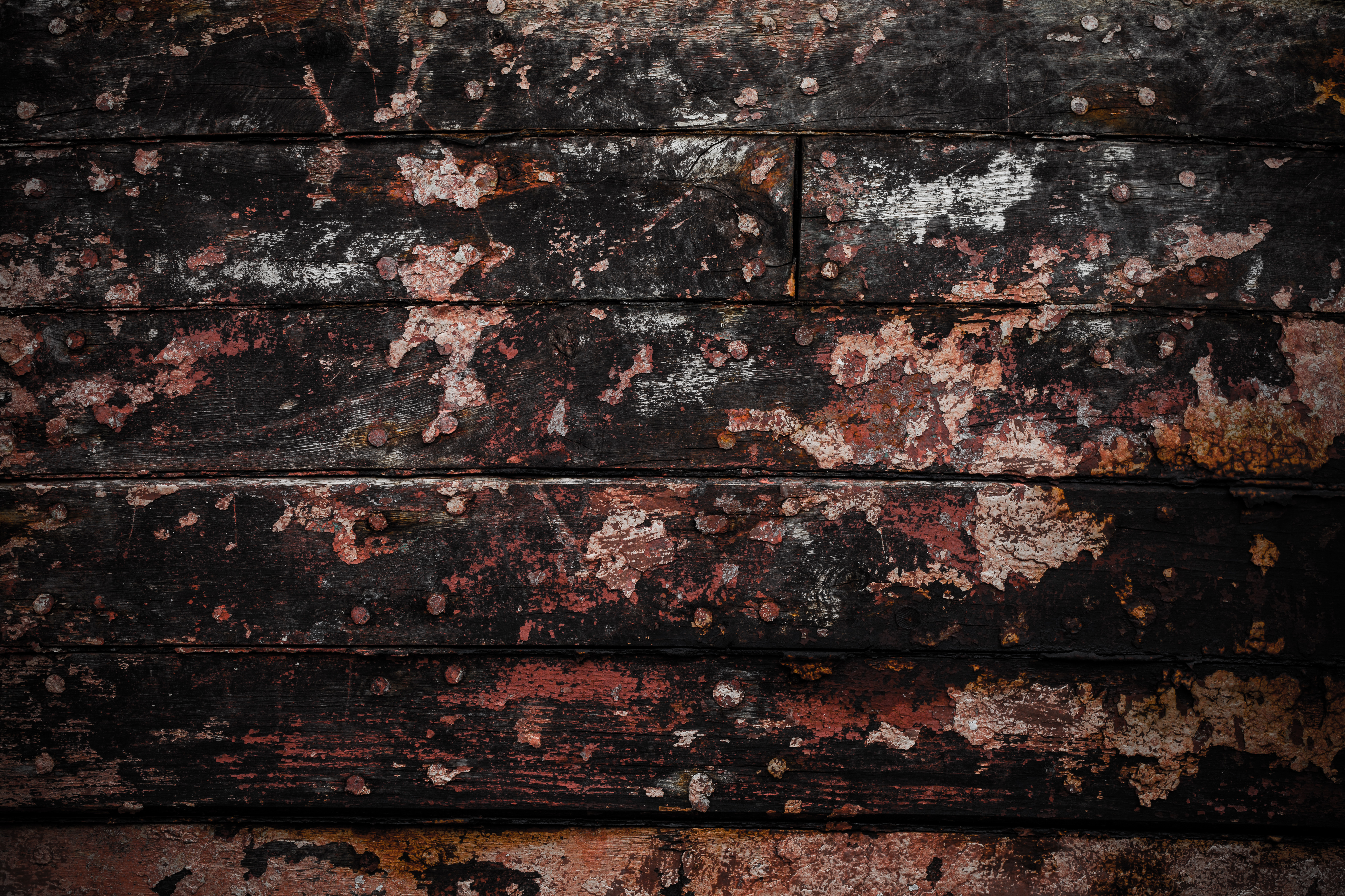 Grunge Wooden Texture, Damaged, Dark, Dirt, Gritty, HQ Photo
