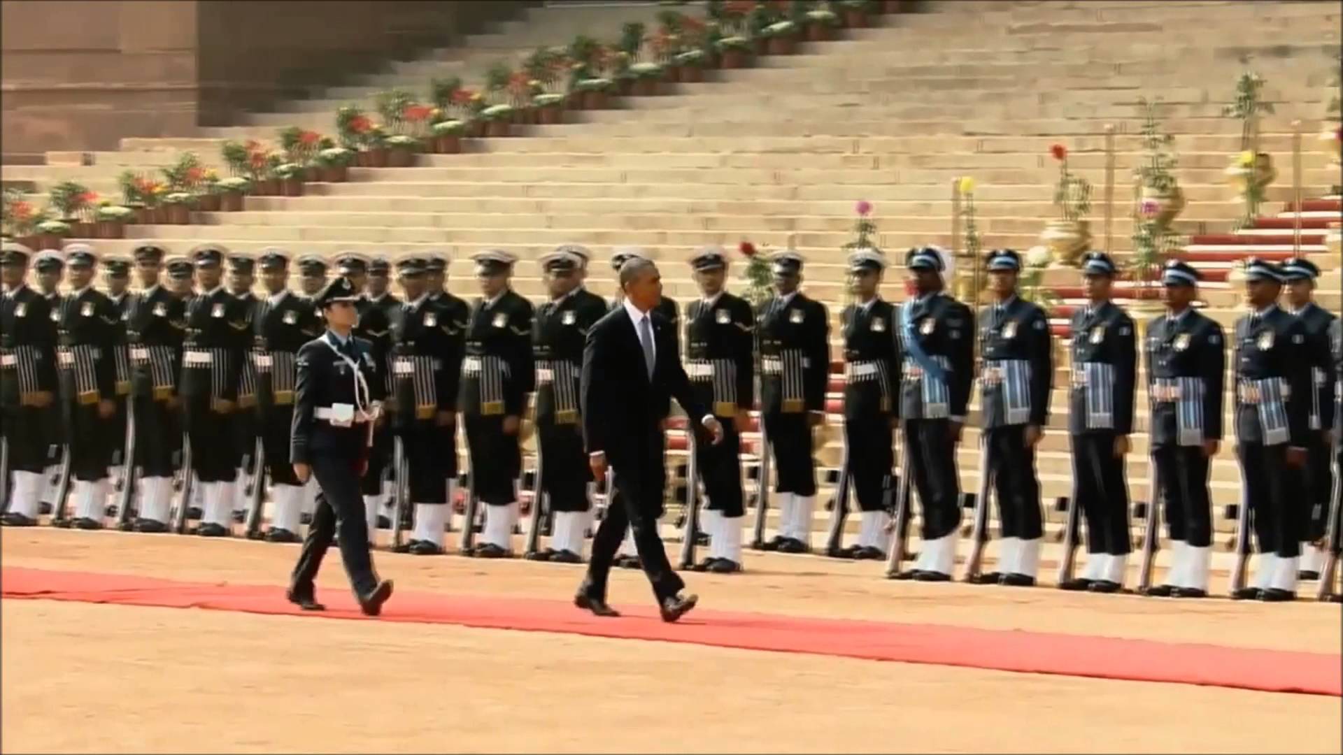 Guard of Honor; Moment of Pride! - YouTube