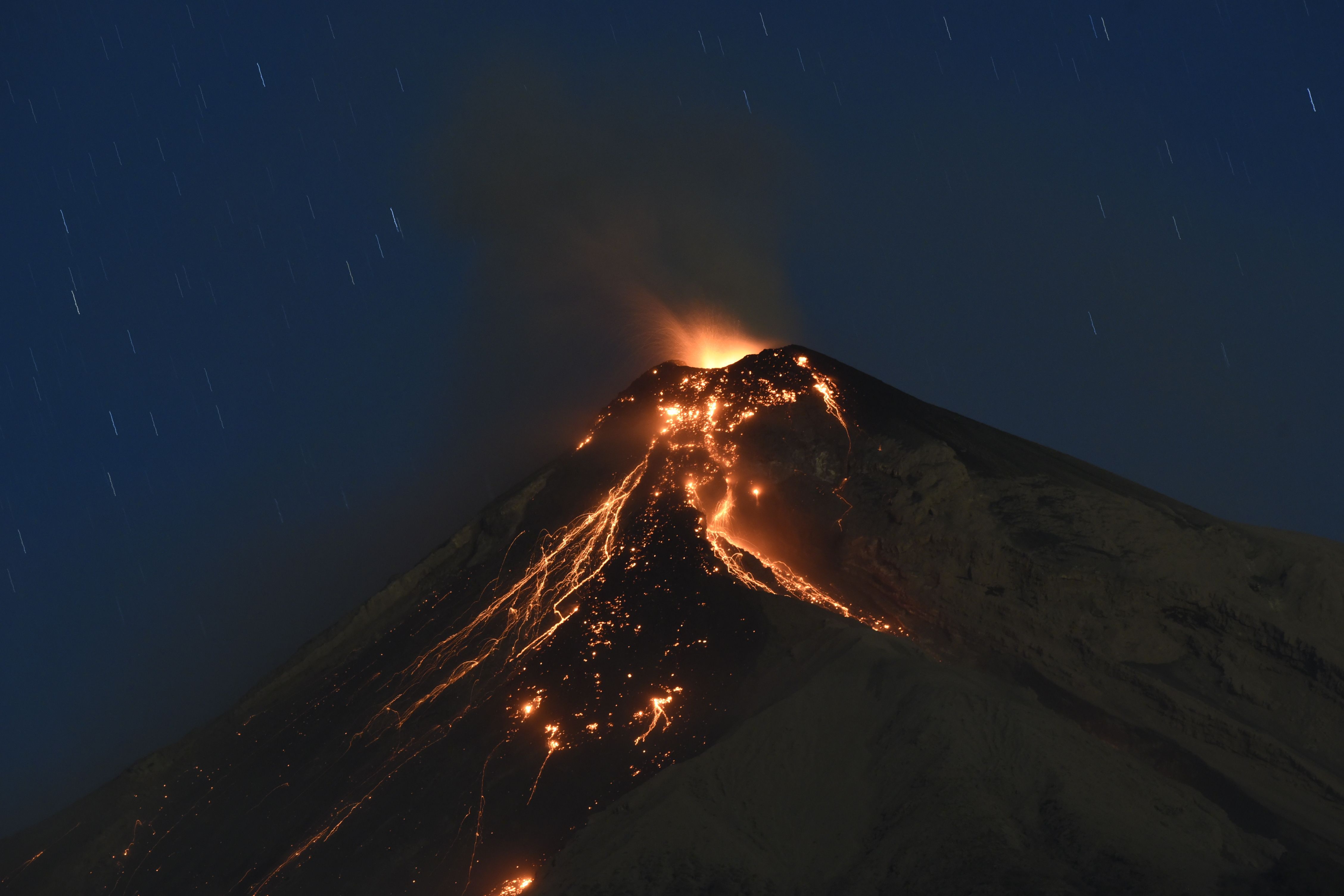 Guatemala volcano photo