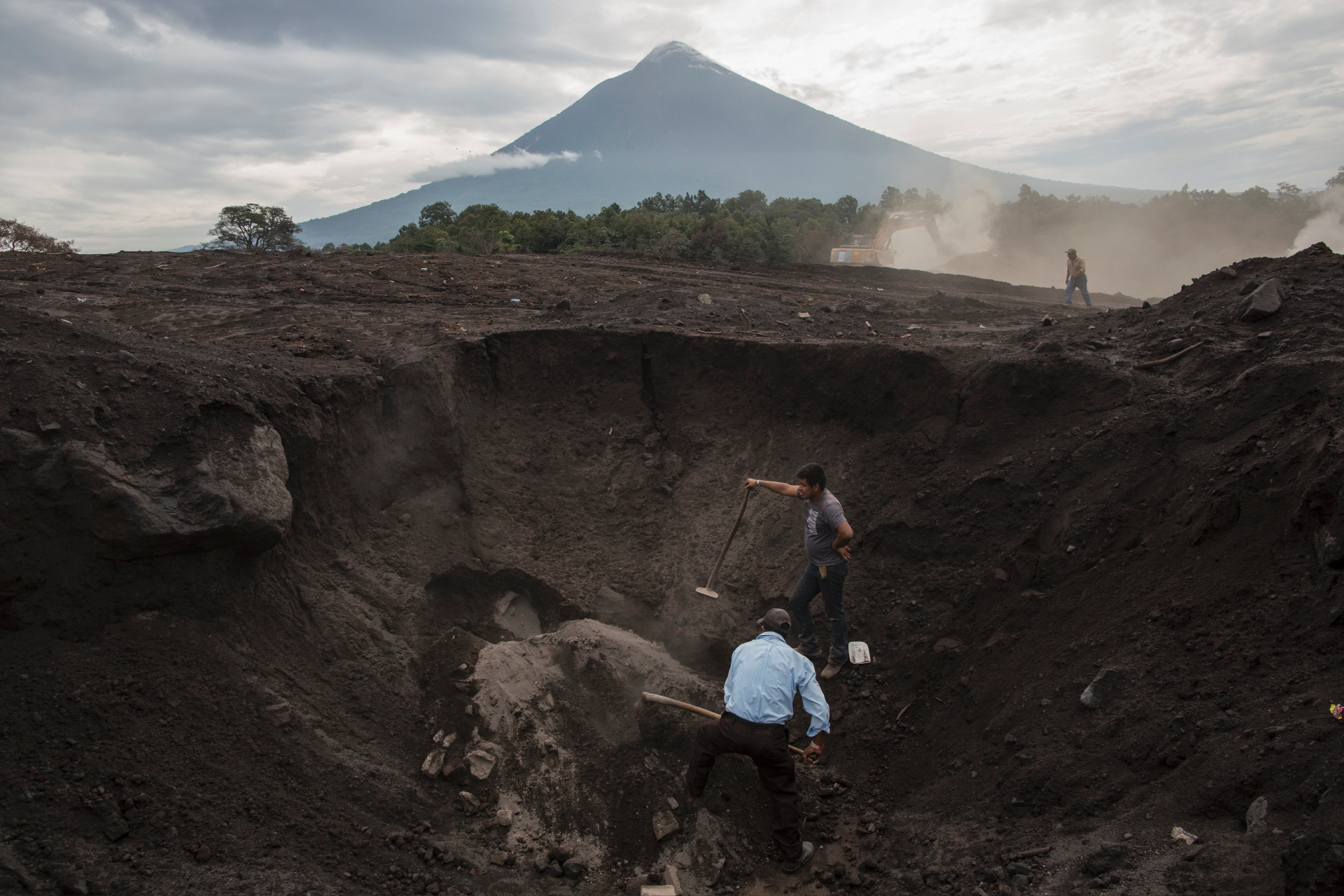 Guatemala ends search for people buried by volcano eruption
