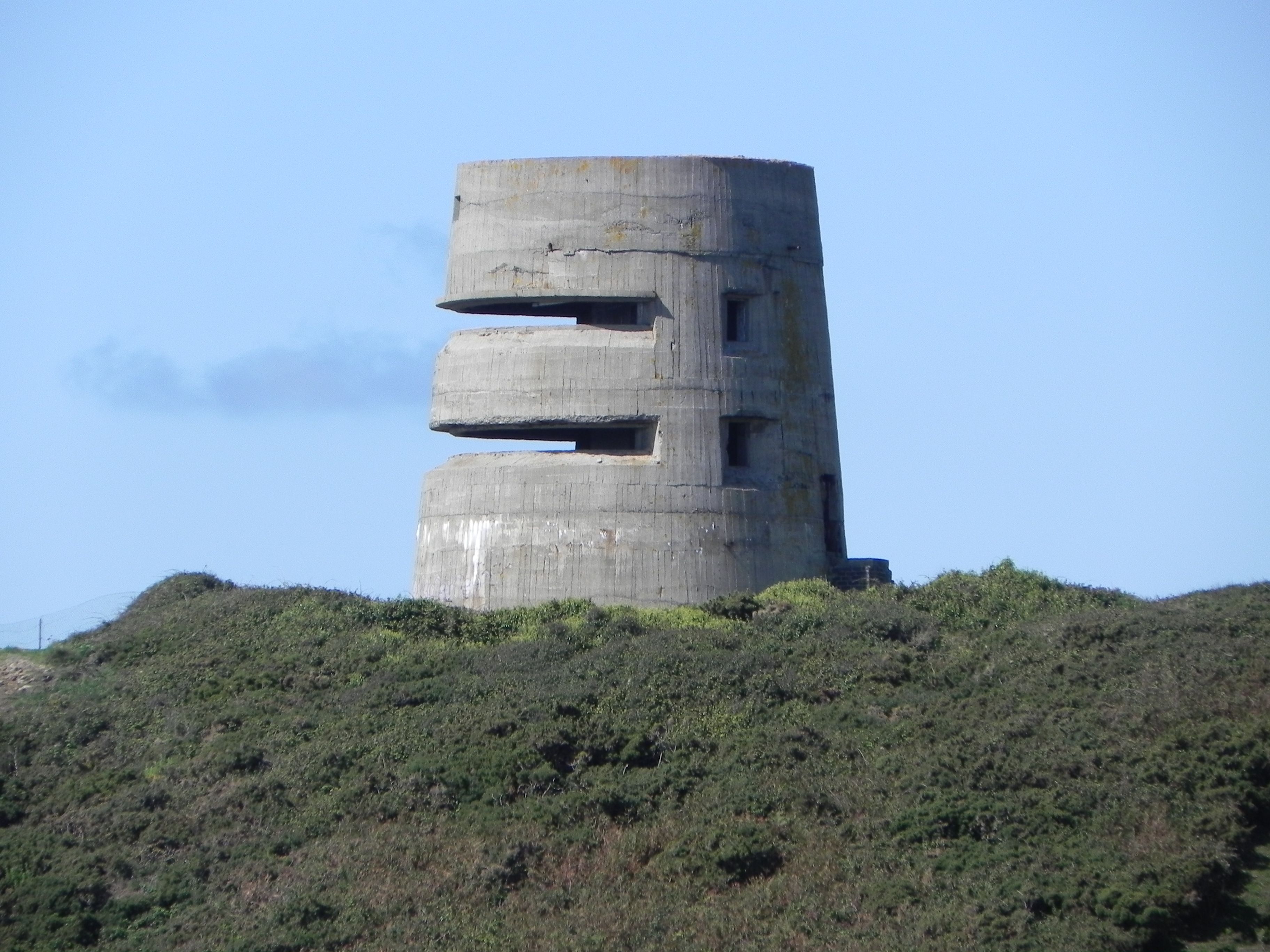 Observation Tower M5 (Army range finding tower) - Le Prevote, St ...