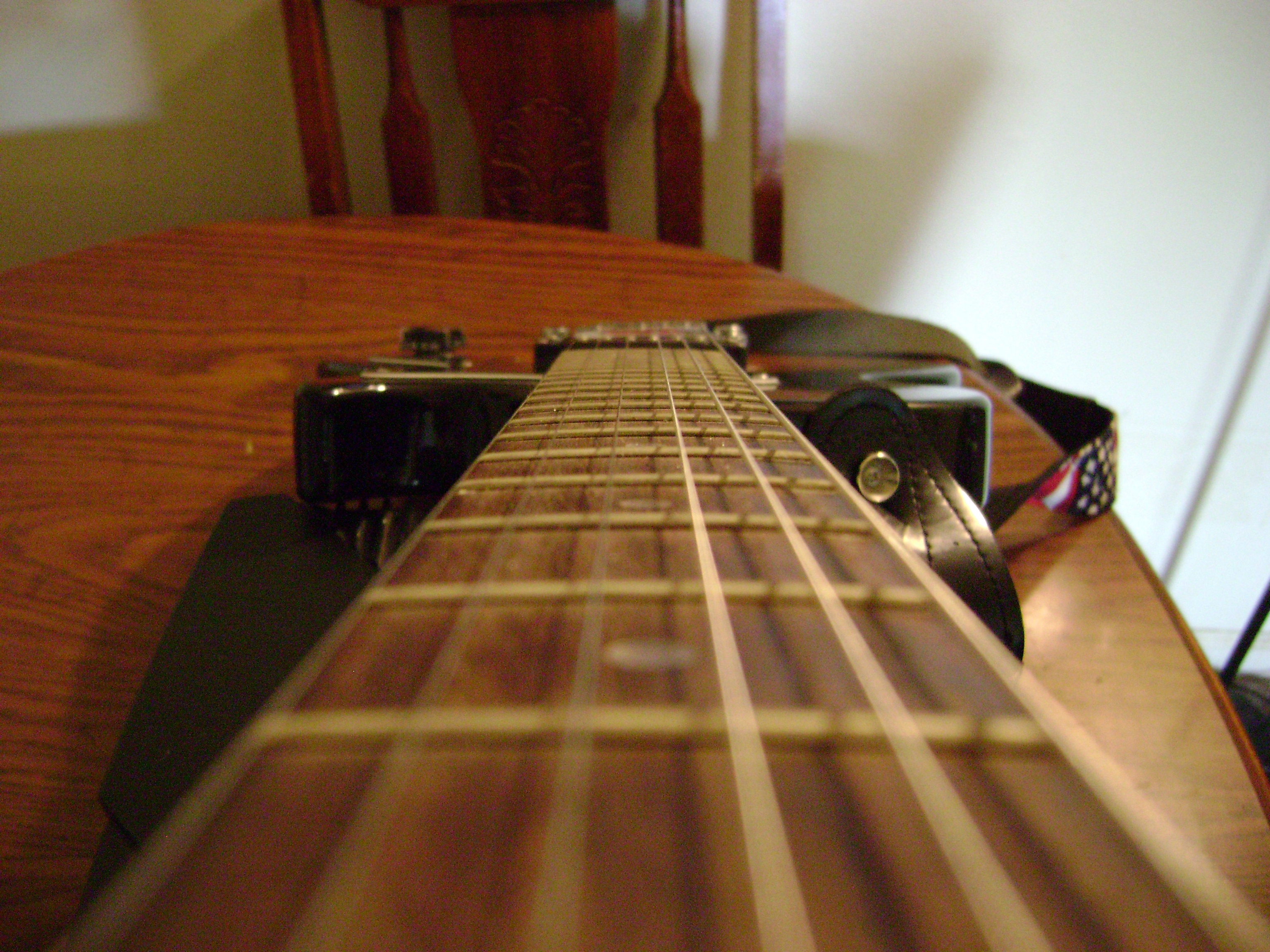 Guitar View, Fretboard, Guitar, Instruments, Music, HQ Photo