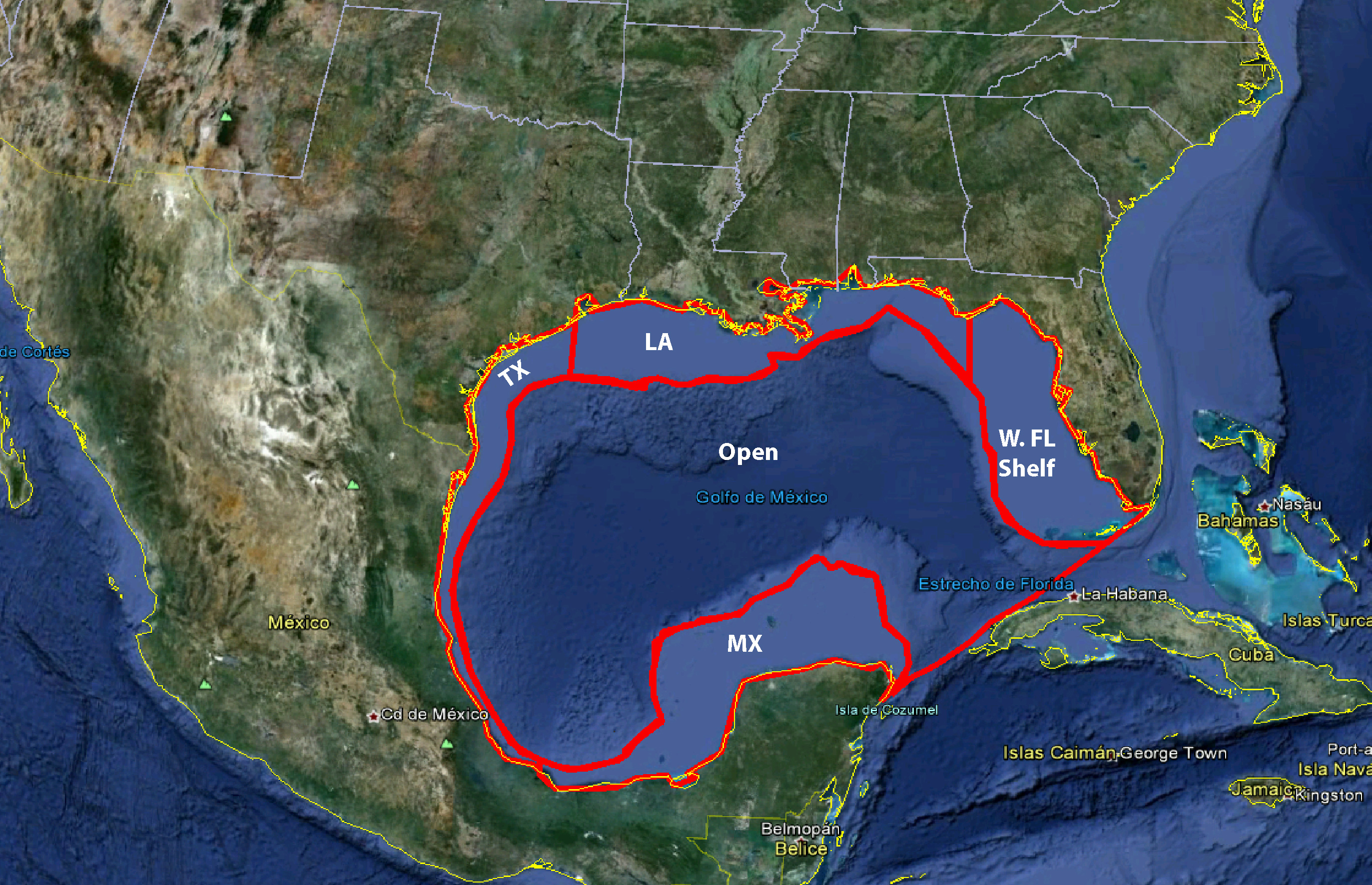 Coastal Carbon Synthesis for the NACP / Gulf of Mexico