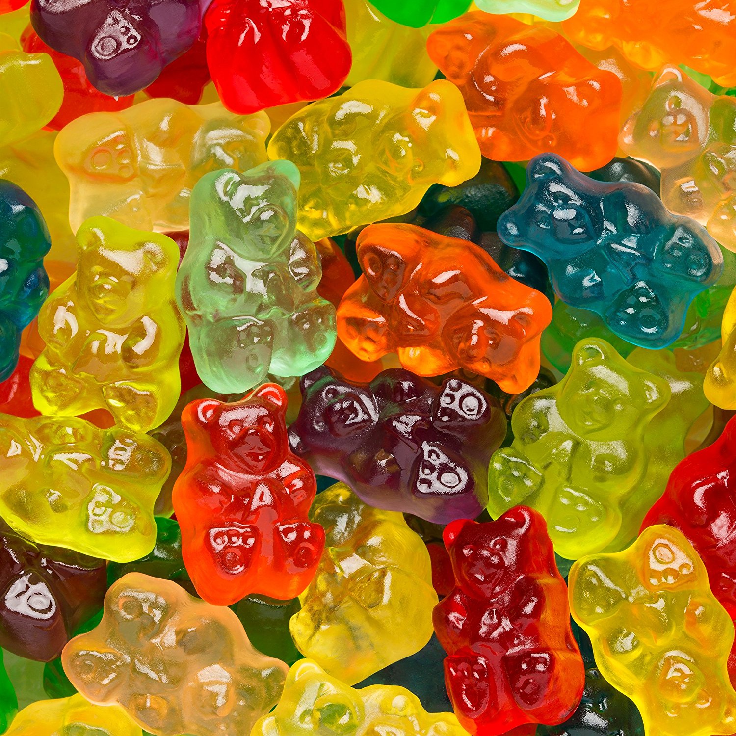 Amazon.com : Albanese Candy, 12 Flavor Gummi Bears, 5 Pound Bag ...