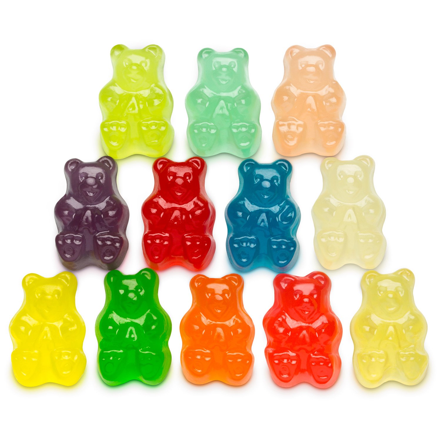 12 Flavor Gummi Bears | World's Best Gummies | Gourment Candy ...
