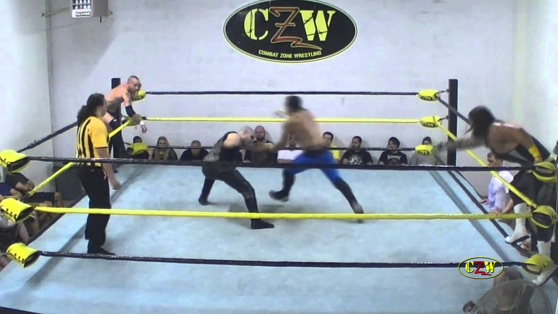 CZW Dojo Wars 36: Blackwater & JoshAdams vs. Guns 'a' Blazin - YouTube