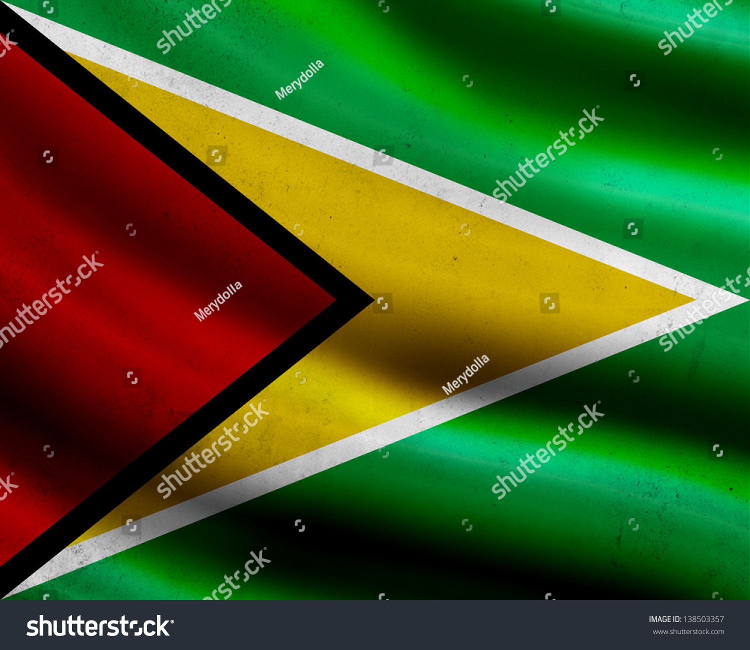 Grunge Guyana Flag Stock Illustration 138503357 - Shutterstock