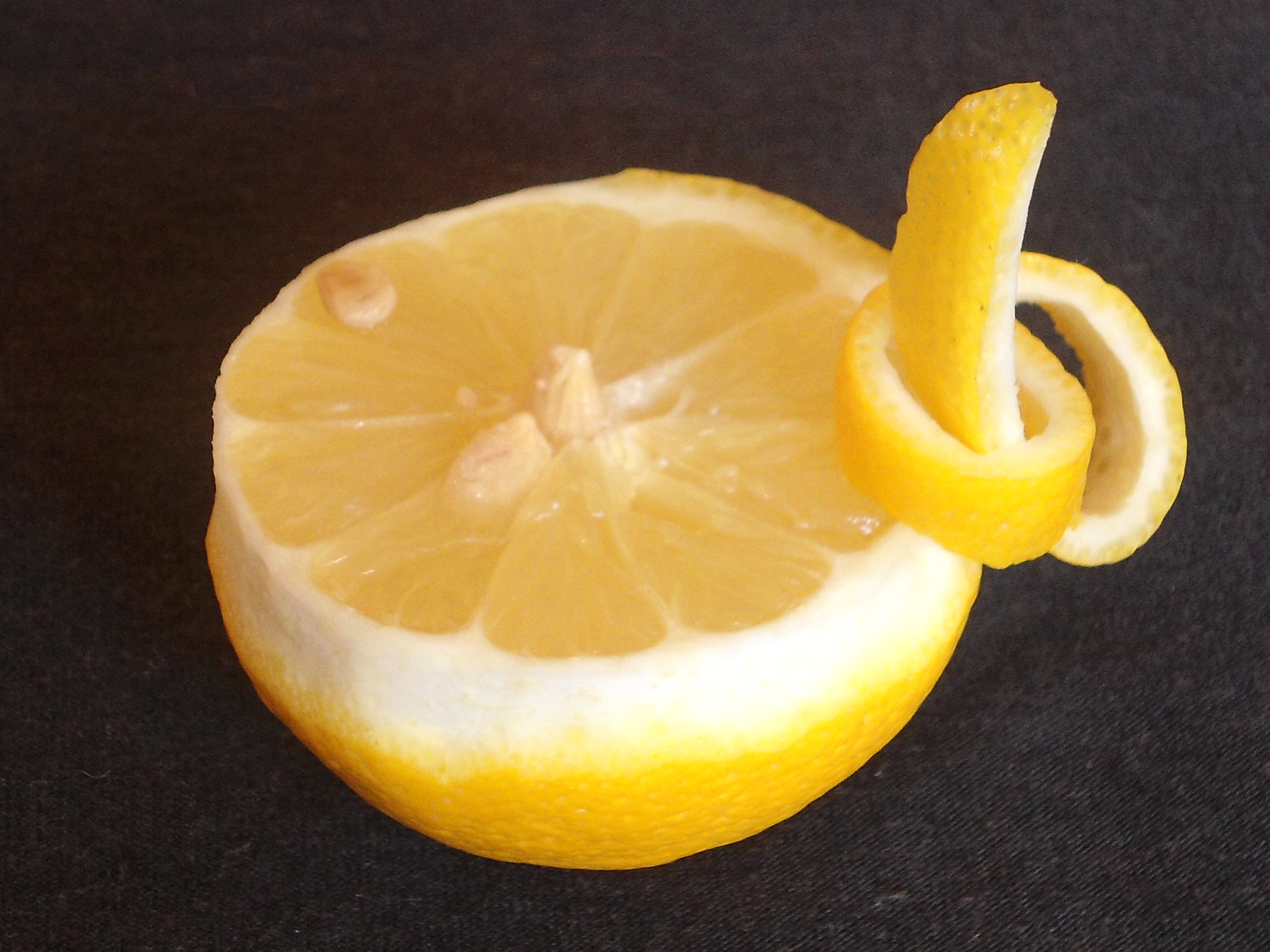 Lemon half photo
