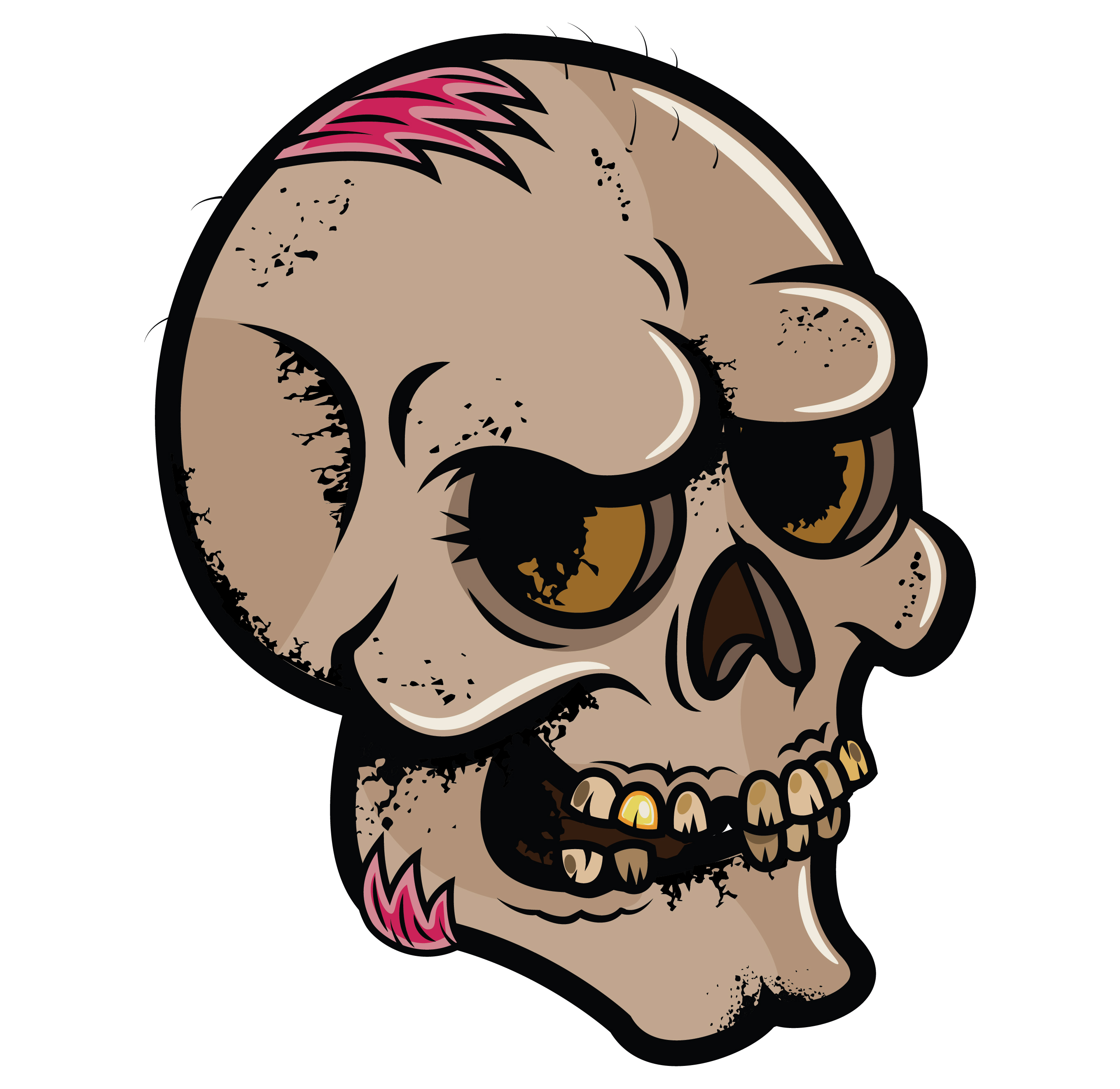 Halloween skull. | Lucky Dusa