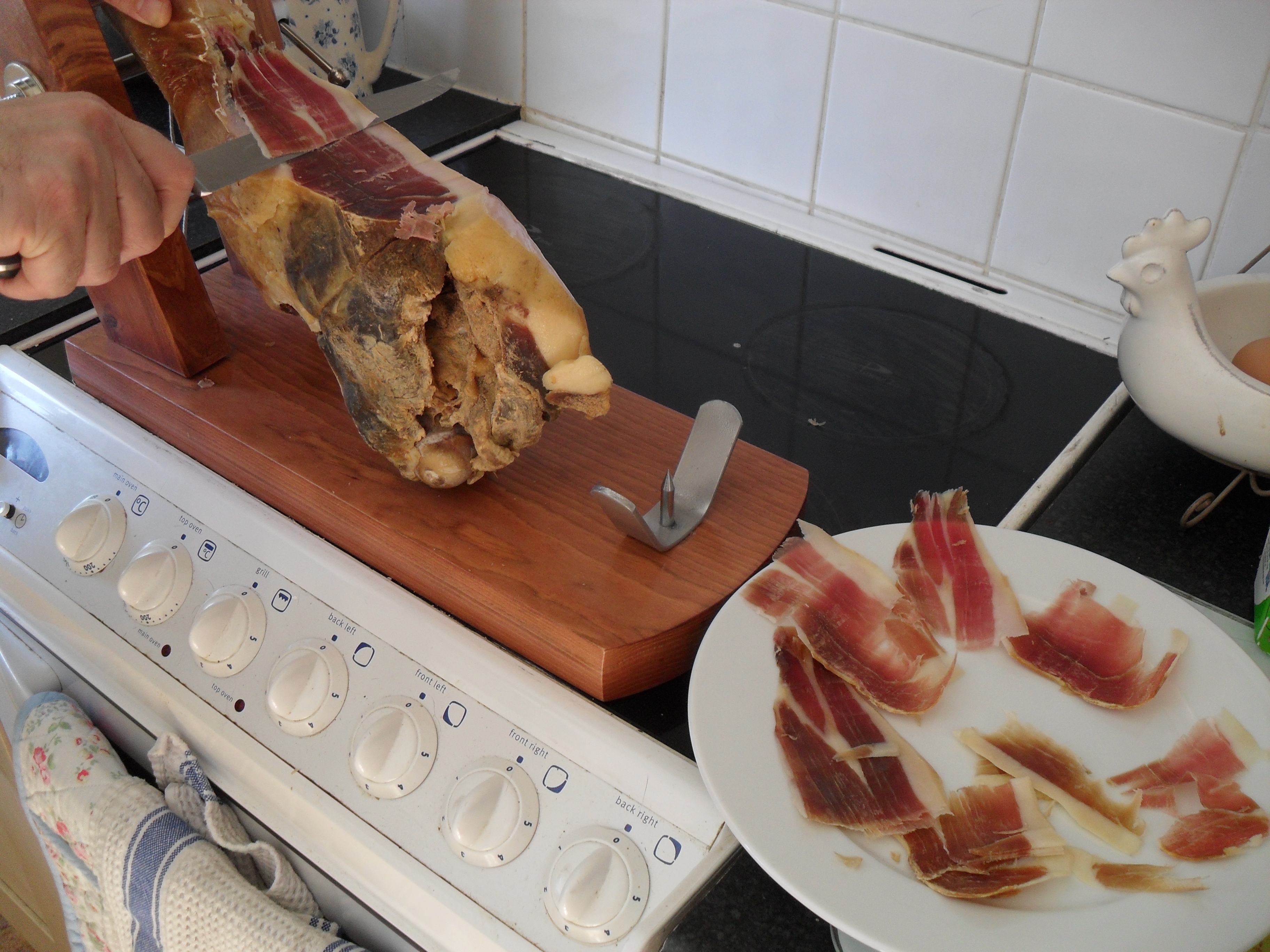 slicing-parma-ham | Tales From The Farm