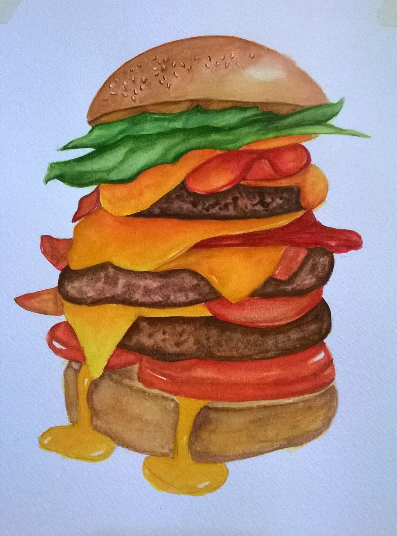 Burger anyone? - from MorganJt - Art tumblr blog ift.tt/1V6s0PL http ...