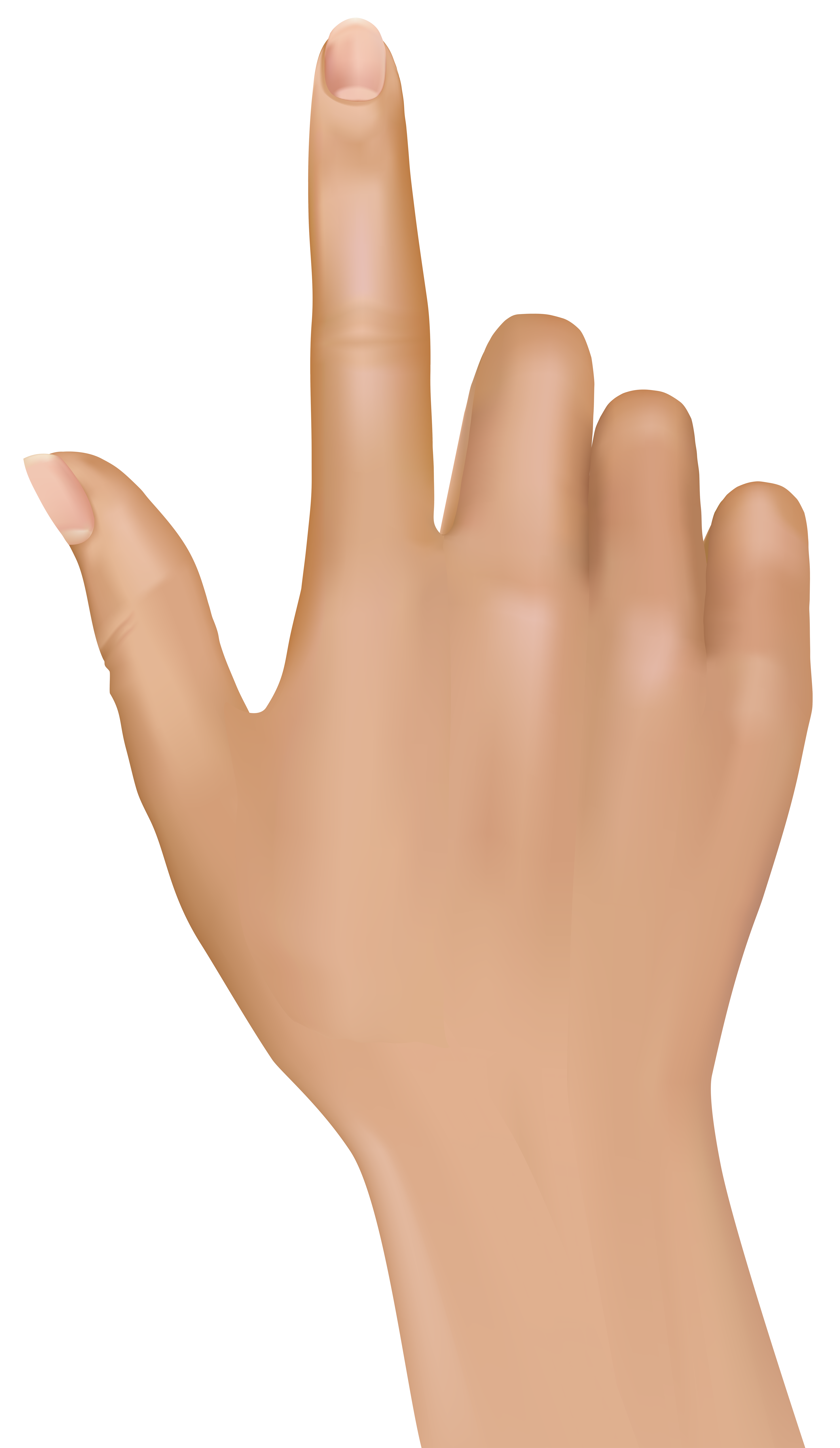 Tuching Finger Hand PNG Clip Art - Best WEB Clipart