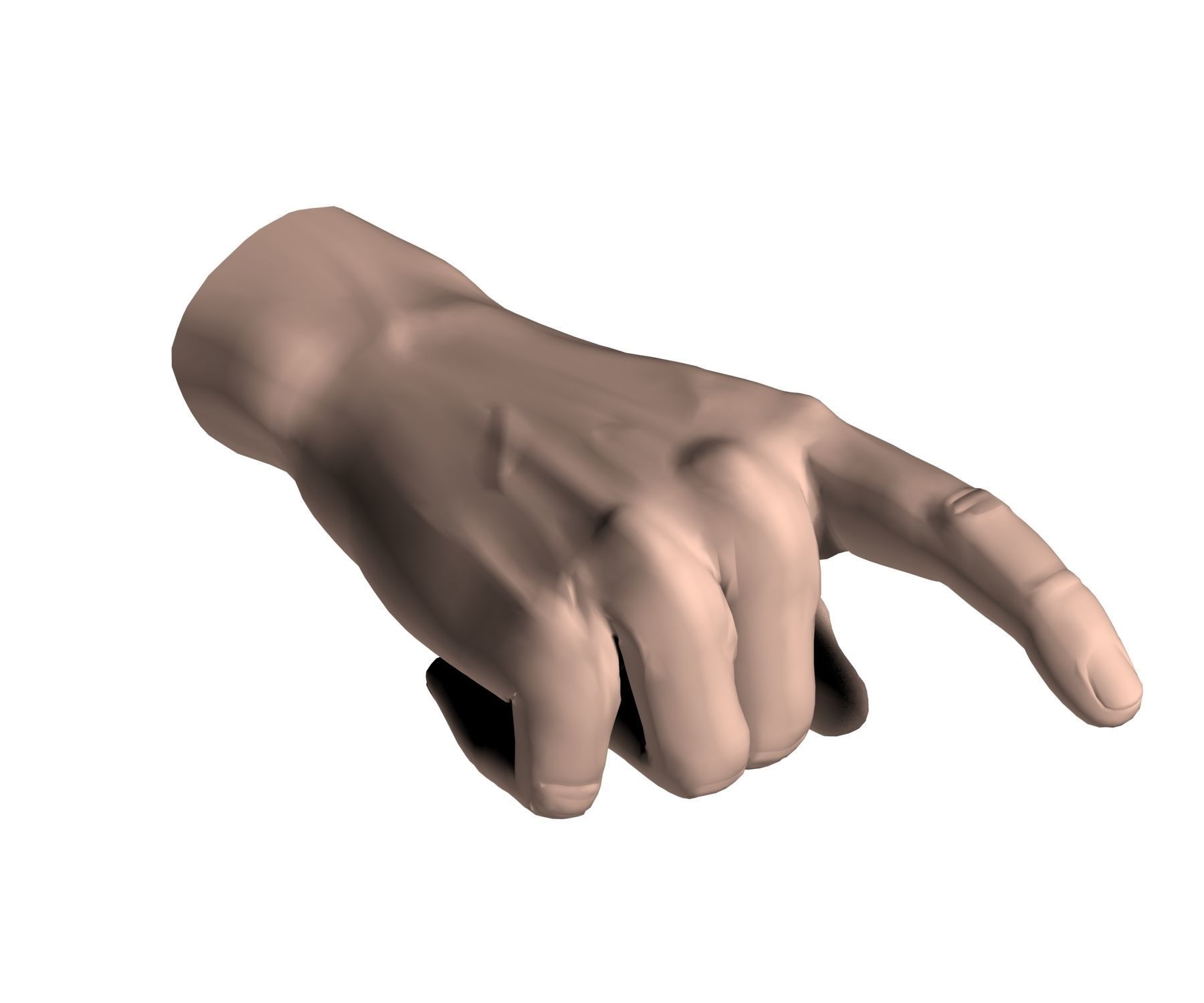 Рука 3d модель