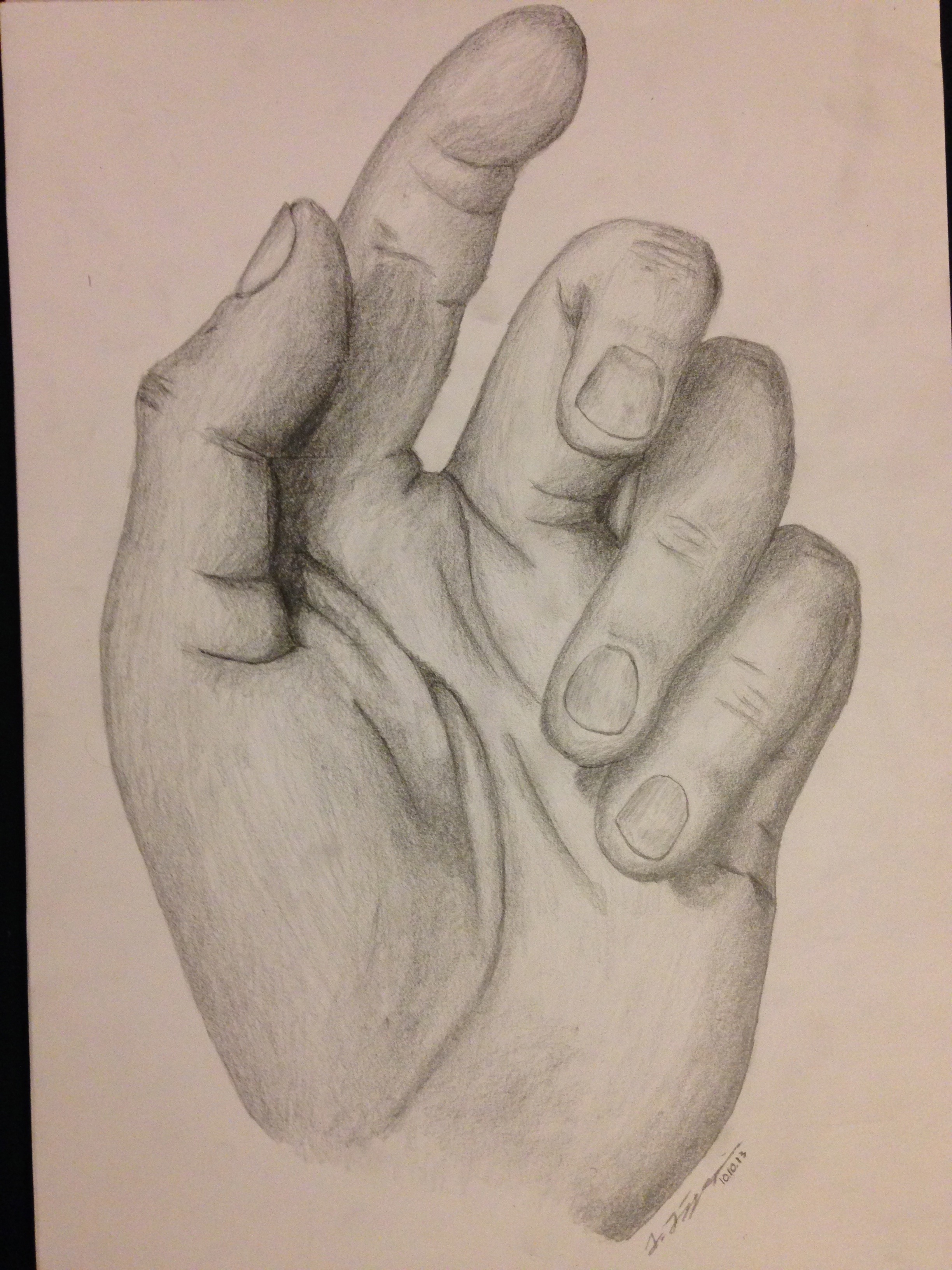 Hand Sketch Drawing at GetDrawings.com | Free for personal use Hand ...
