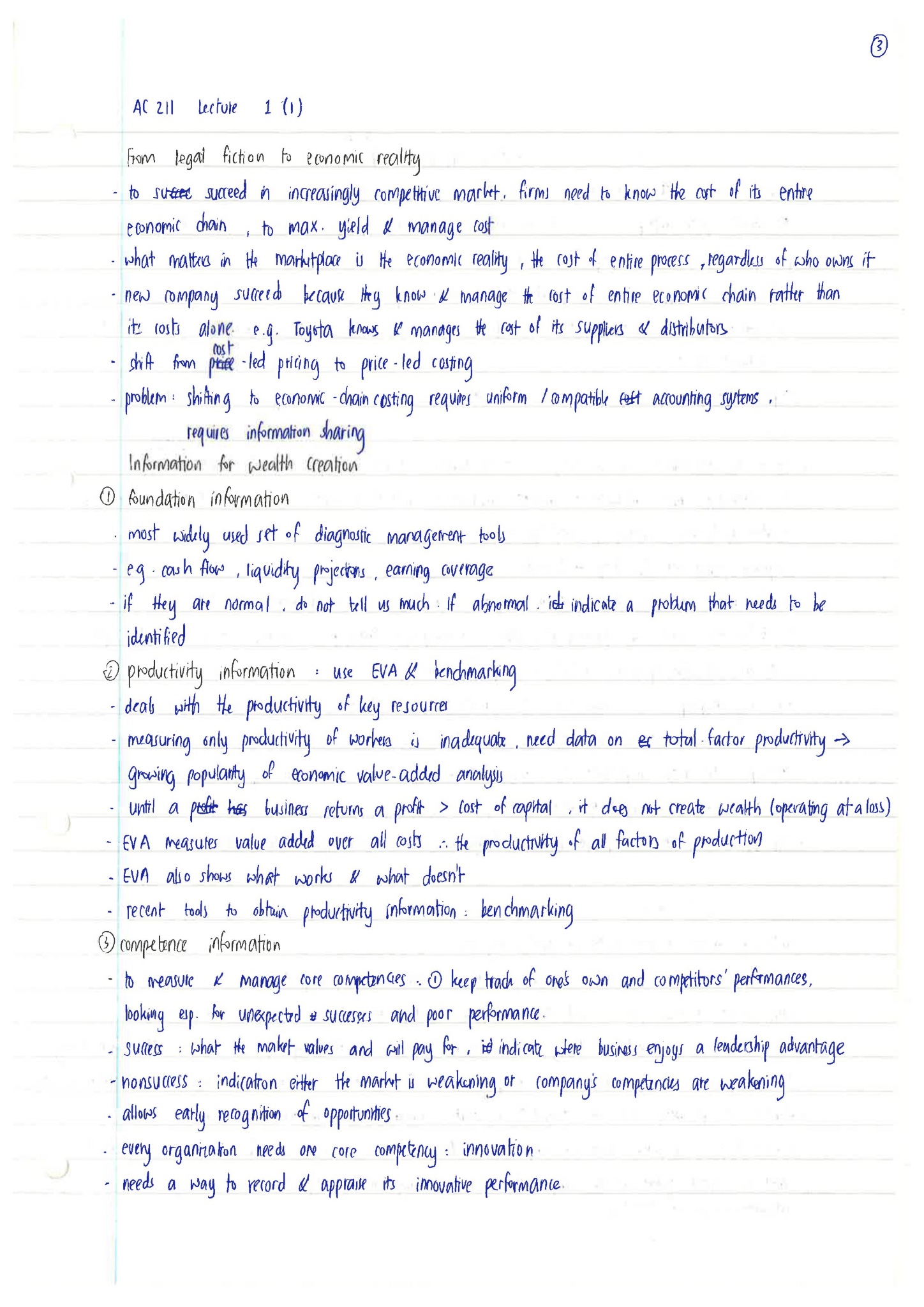 AC211 Handwritten Notes – Uni Study Notes