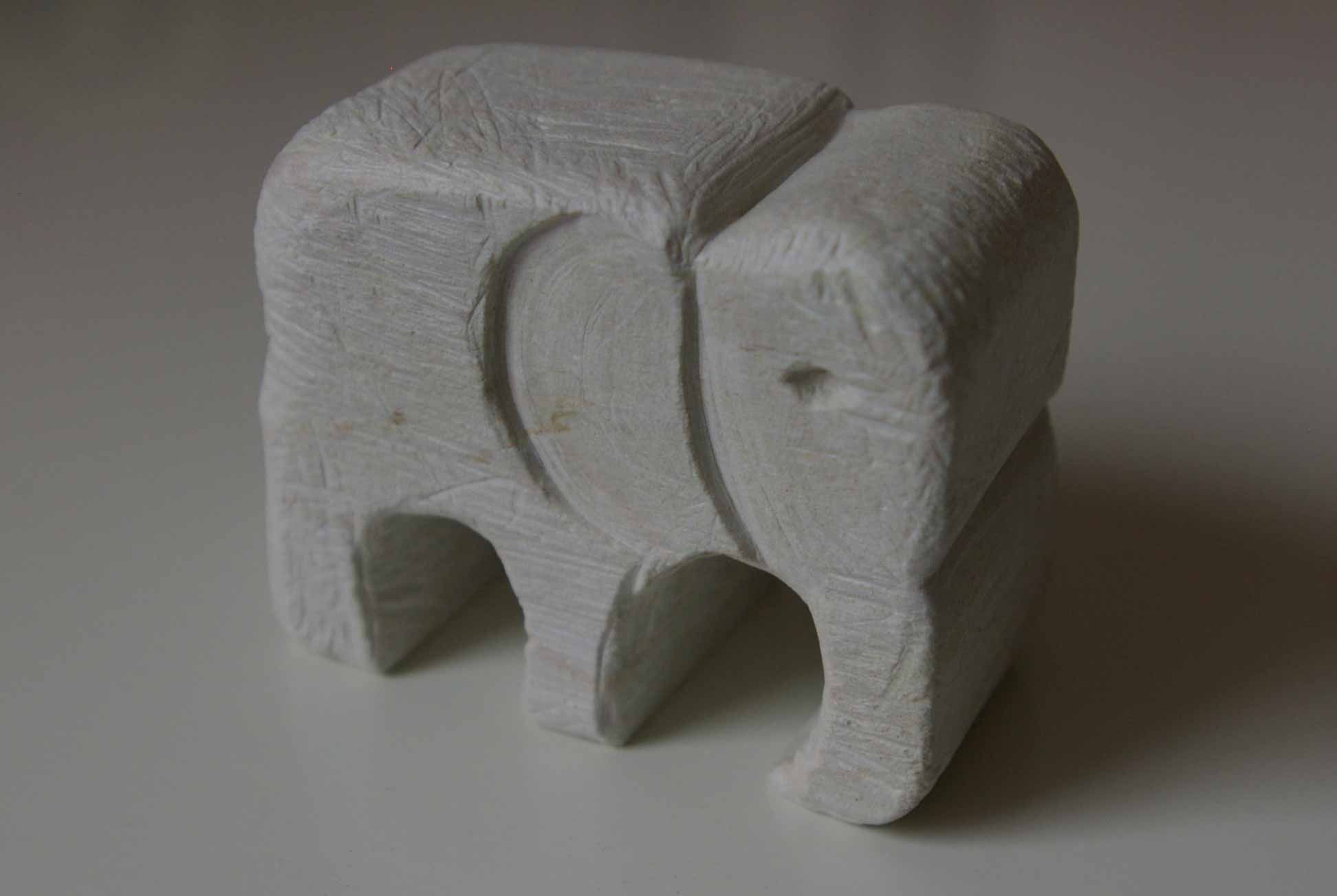 Soap stone elephant hand carved by me! | Soap carving, Stone and ...