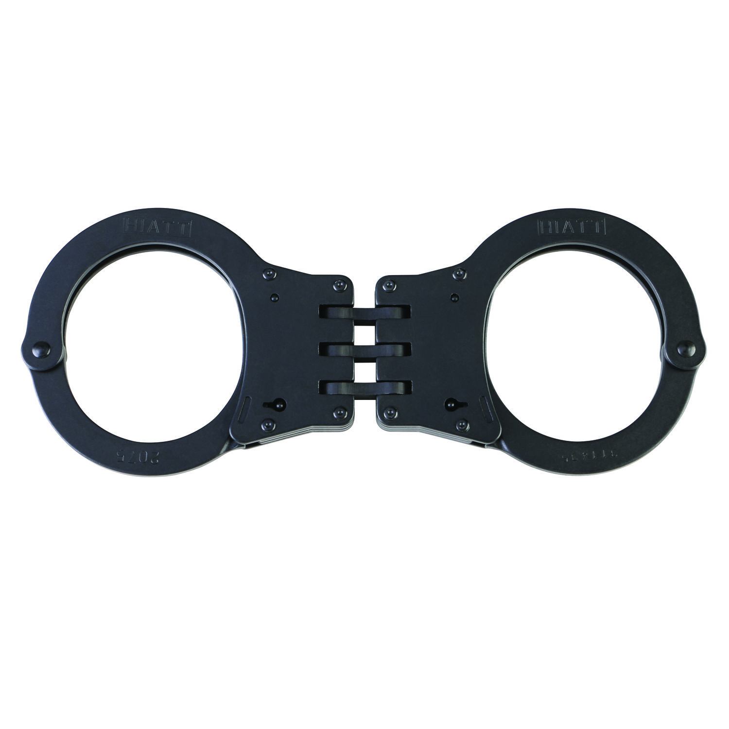 Standard Steel Hinge Handcuffs with Black Finish - The Safariland Group