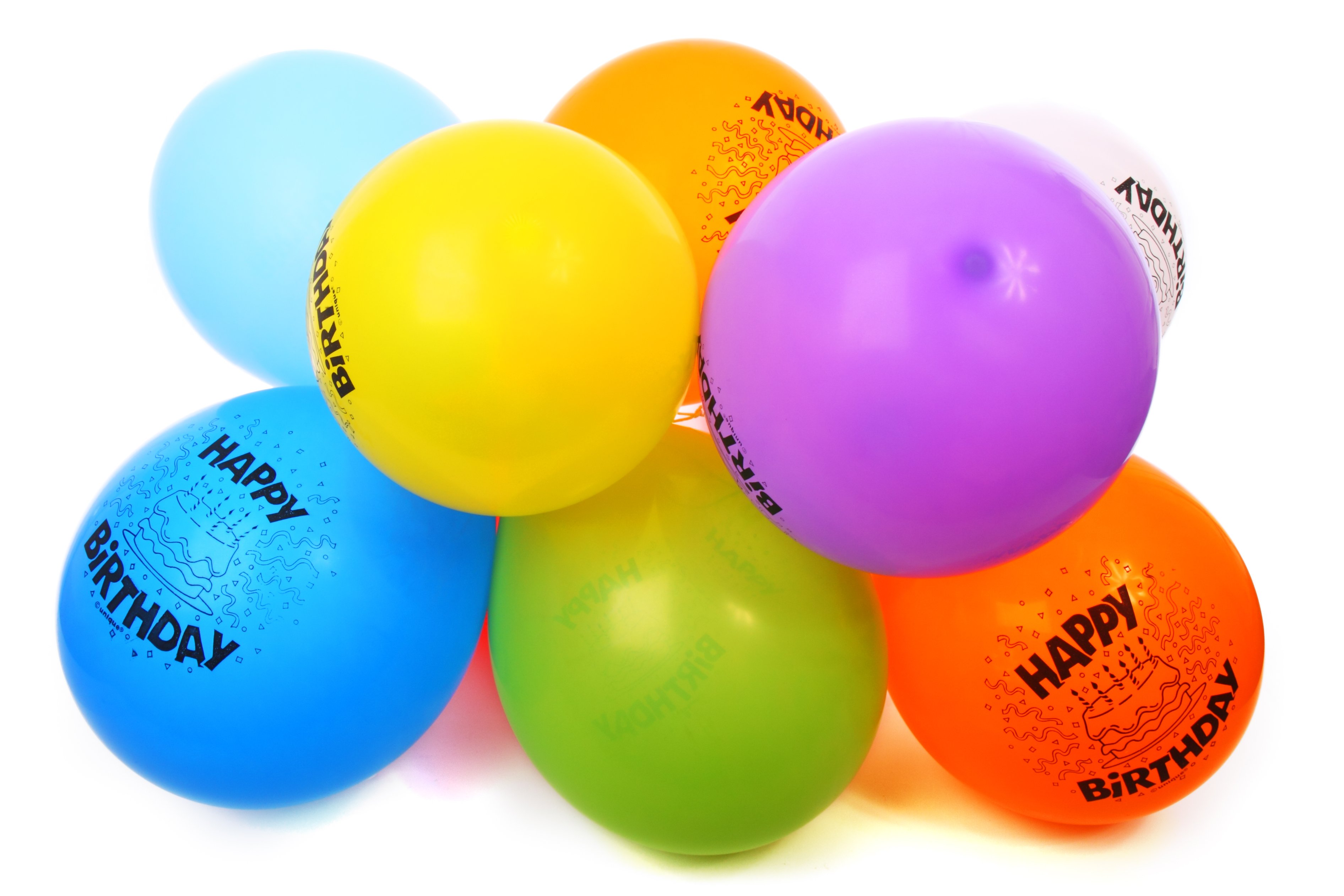 Happy Birthday, Balloon, Birthday, Colorful, Object, HQ Photo