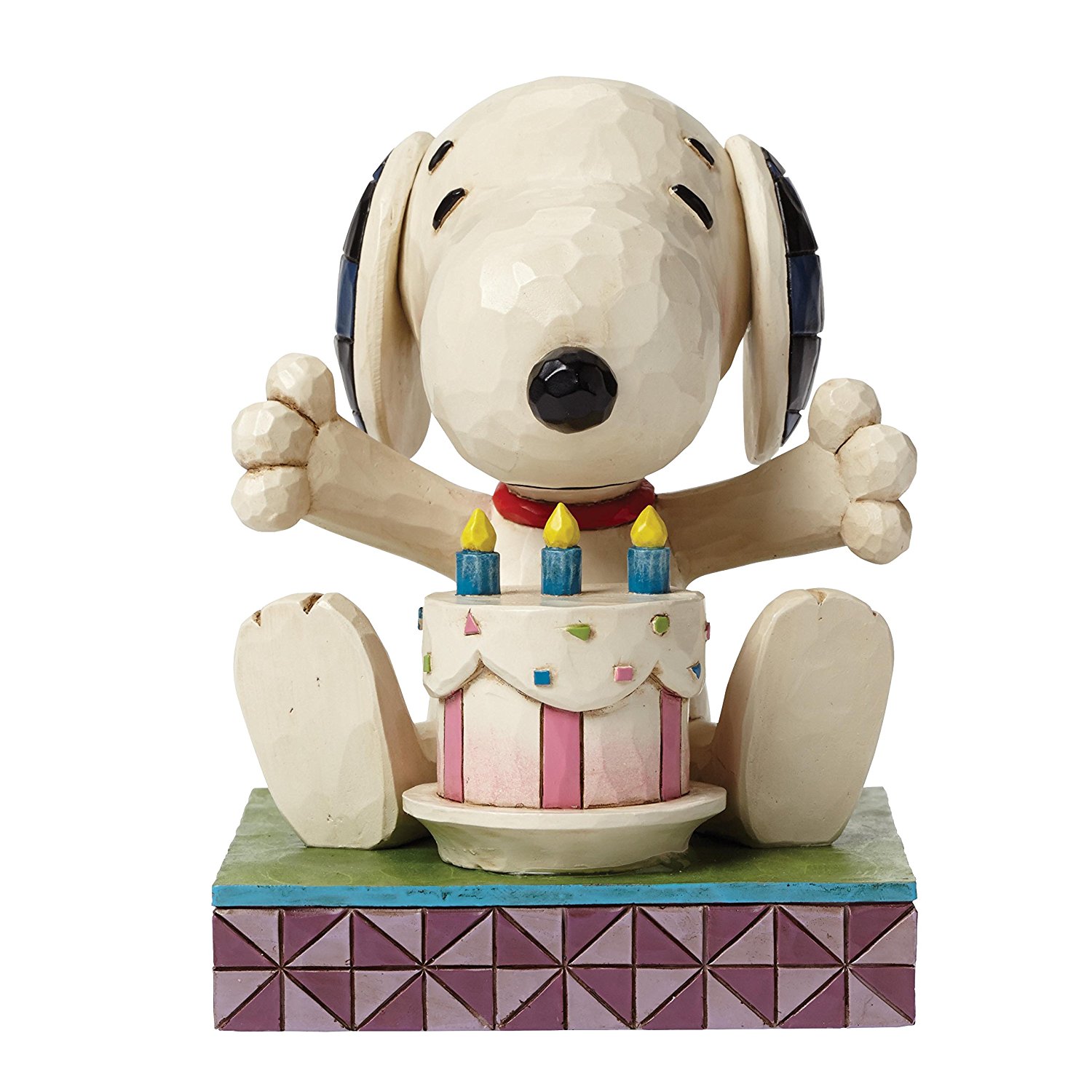Happy Birthday Snoopy Figurine | Dragon Toys Teddy Bears and Soft Toys