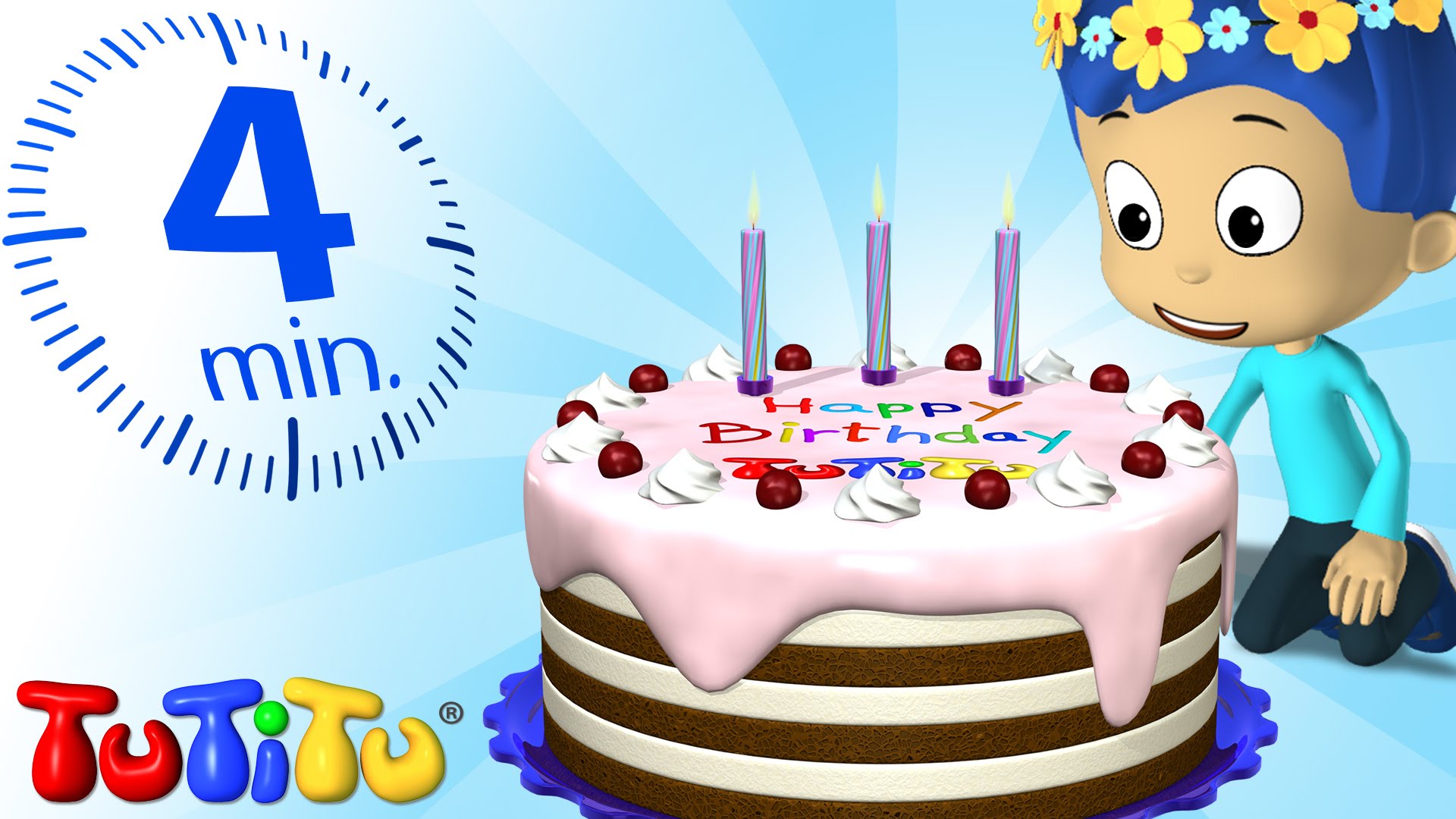 TuTiTu Specials | Happy Birthday Cake | Toys and Songs for Children ...