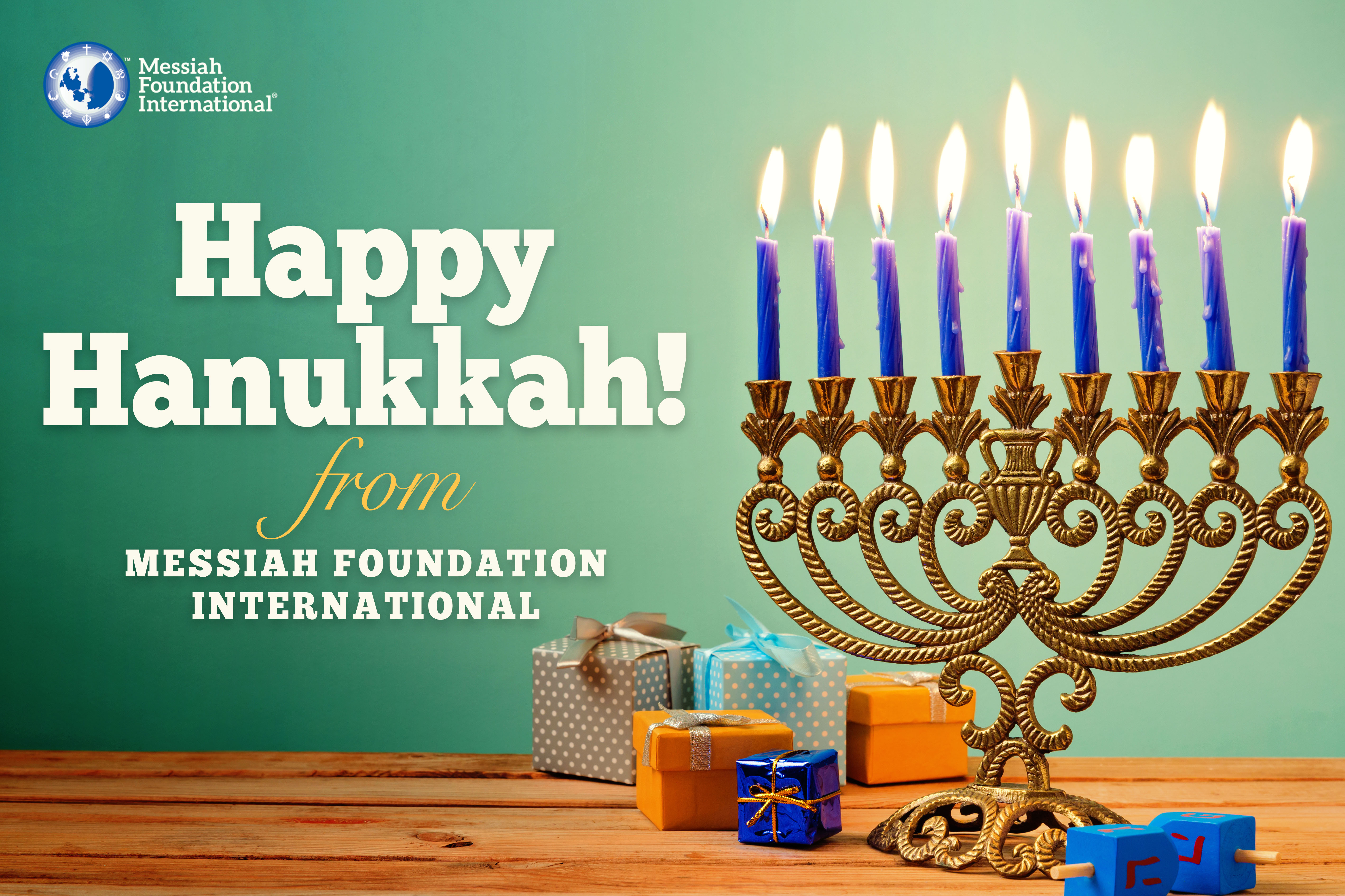 Happy Hanukkah 2017 from Messiah Foundation! | The Awaited One