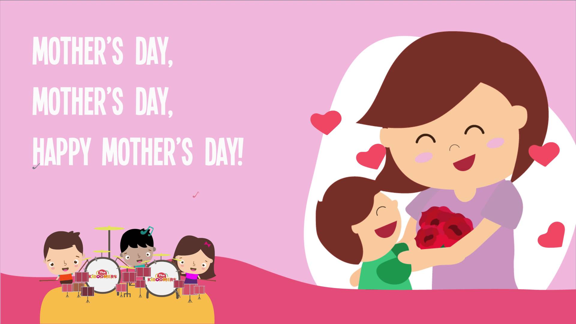 Happy Mother's Day | Kids Song | Song Lyrics Video | The Kiboomers ...