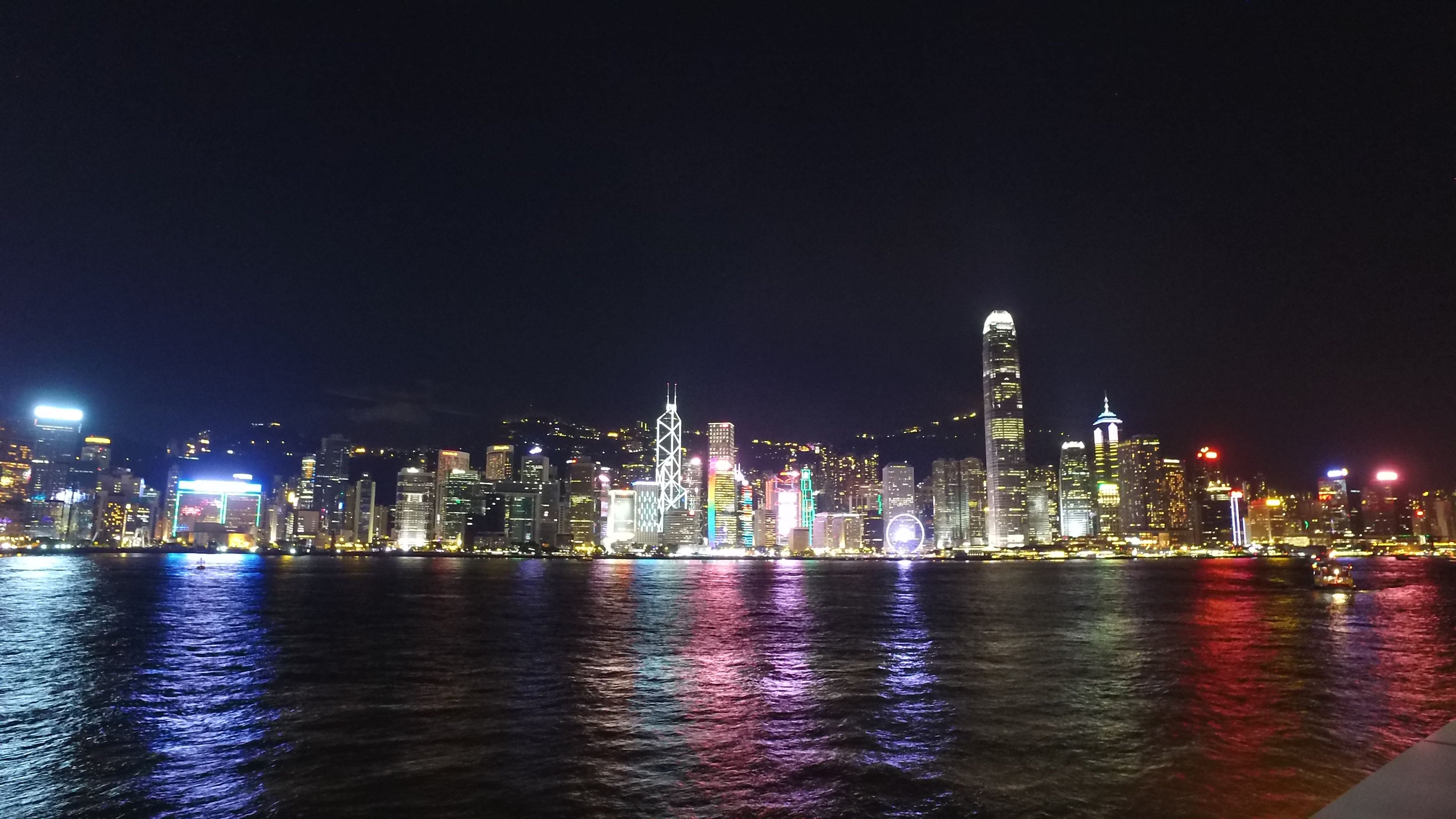 Hong Kong | Victoria Harbour By Night (Tsim Sha Tsui) in 4K - YouTube